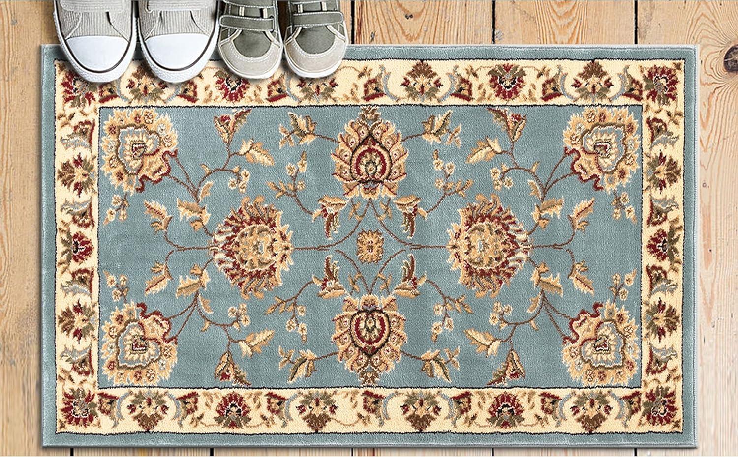 Well Woven Timeless Abbasi Oriental Persian Green 5'3" x 7'3" Area Rug