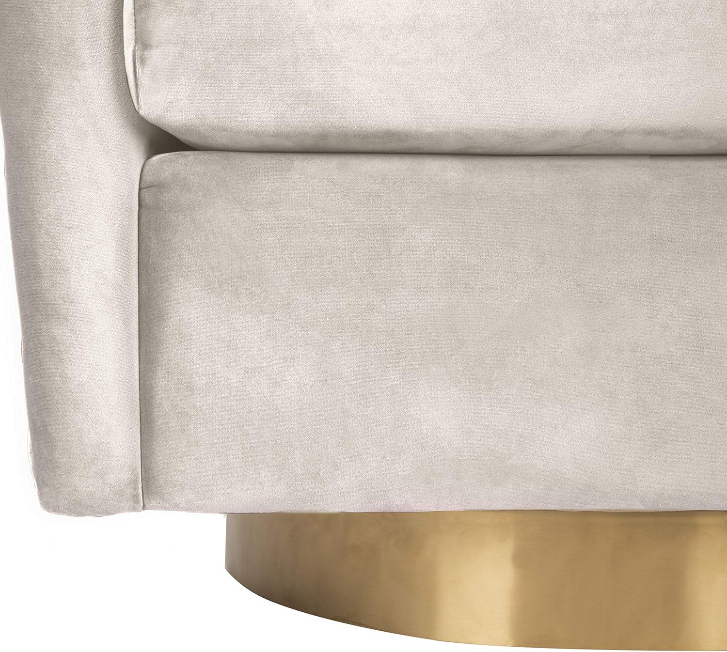 Skye Upholstered Swivel Barrel Chair