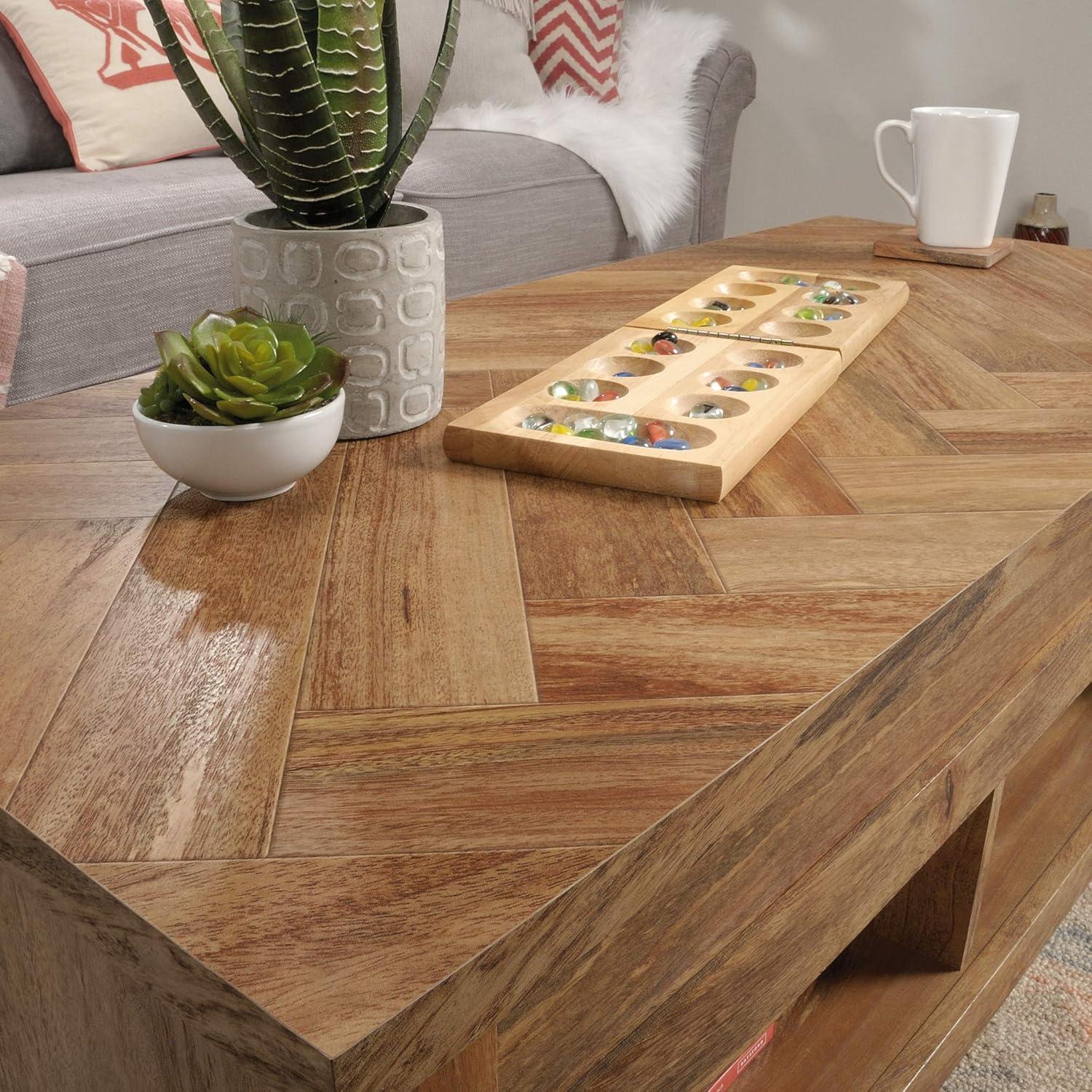 Sauder Cannery Bridge Coffee Table, Sindoori Mango Finish