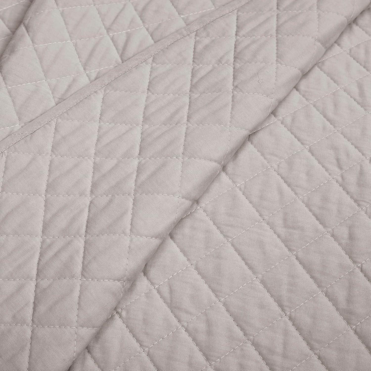 Lush Decor Ava Diamond Standard Cotton Modern & Contemporary Quilt Set