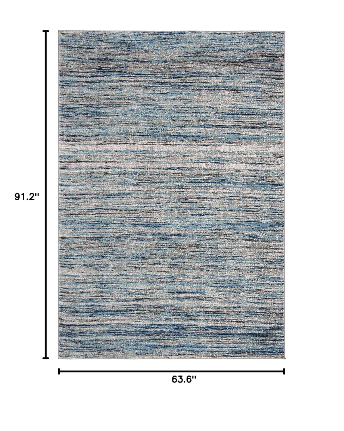 Highland Dunes Woodcreek Performance Abstract Rug