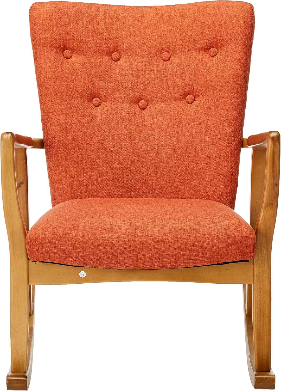 Callum Mid-Century Fabric Rocker - Christopher Knight Home