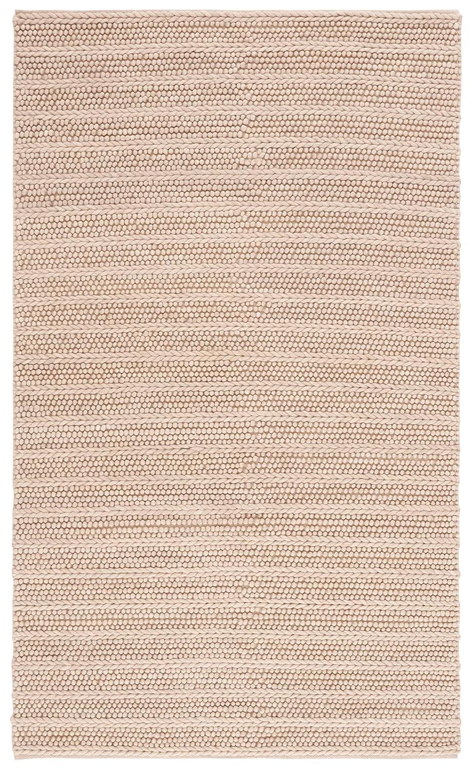 Natura NAT280 Flat Weave Indoor Area Rug - Grey - 6'x9' - Safavieh