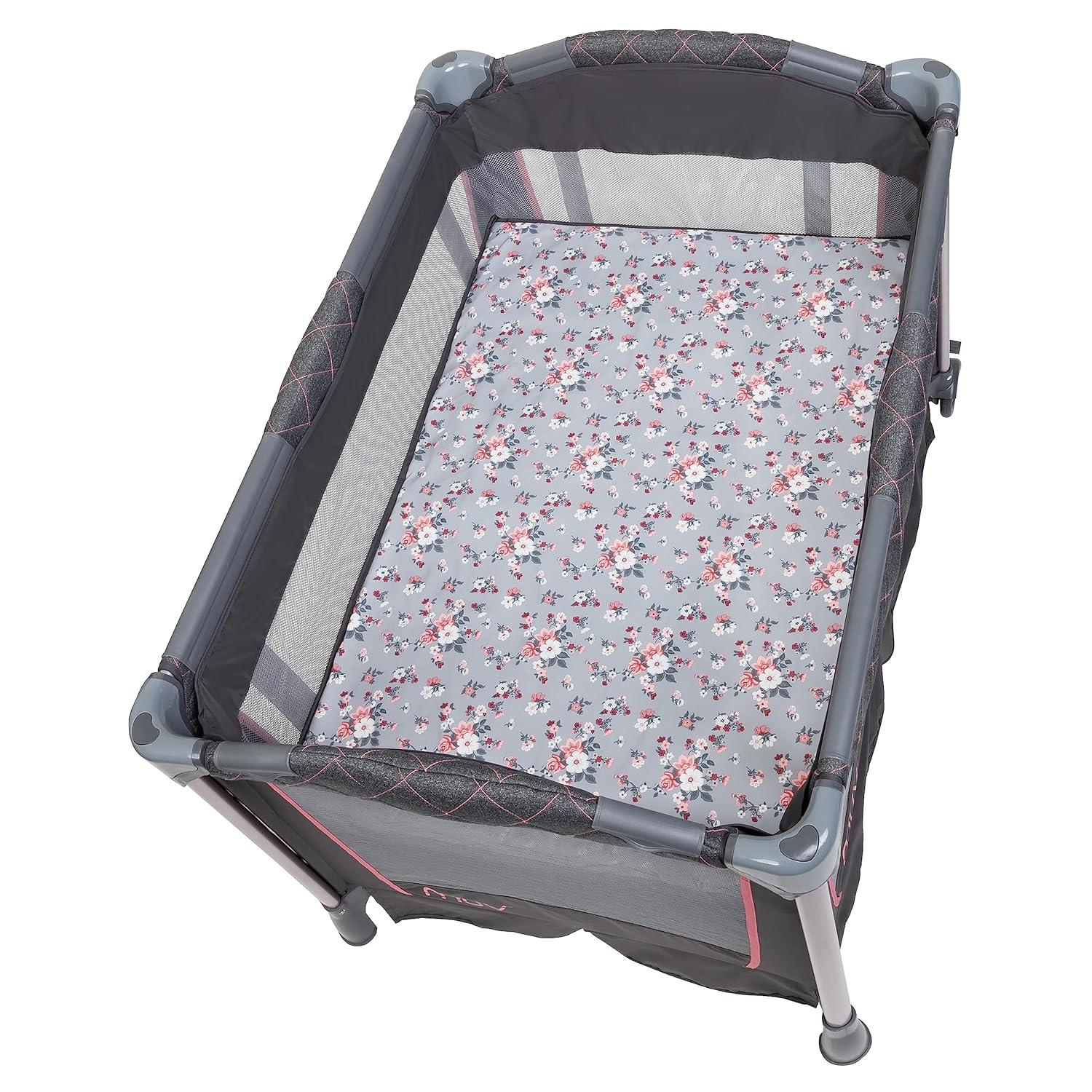 Baby Trend Lil Snooze Deluxe III Nursery Center Playard - Cozy Pink