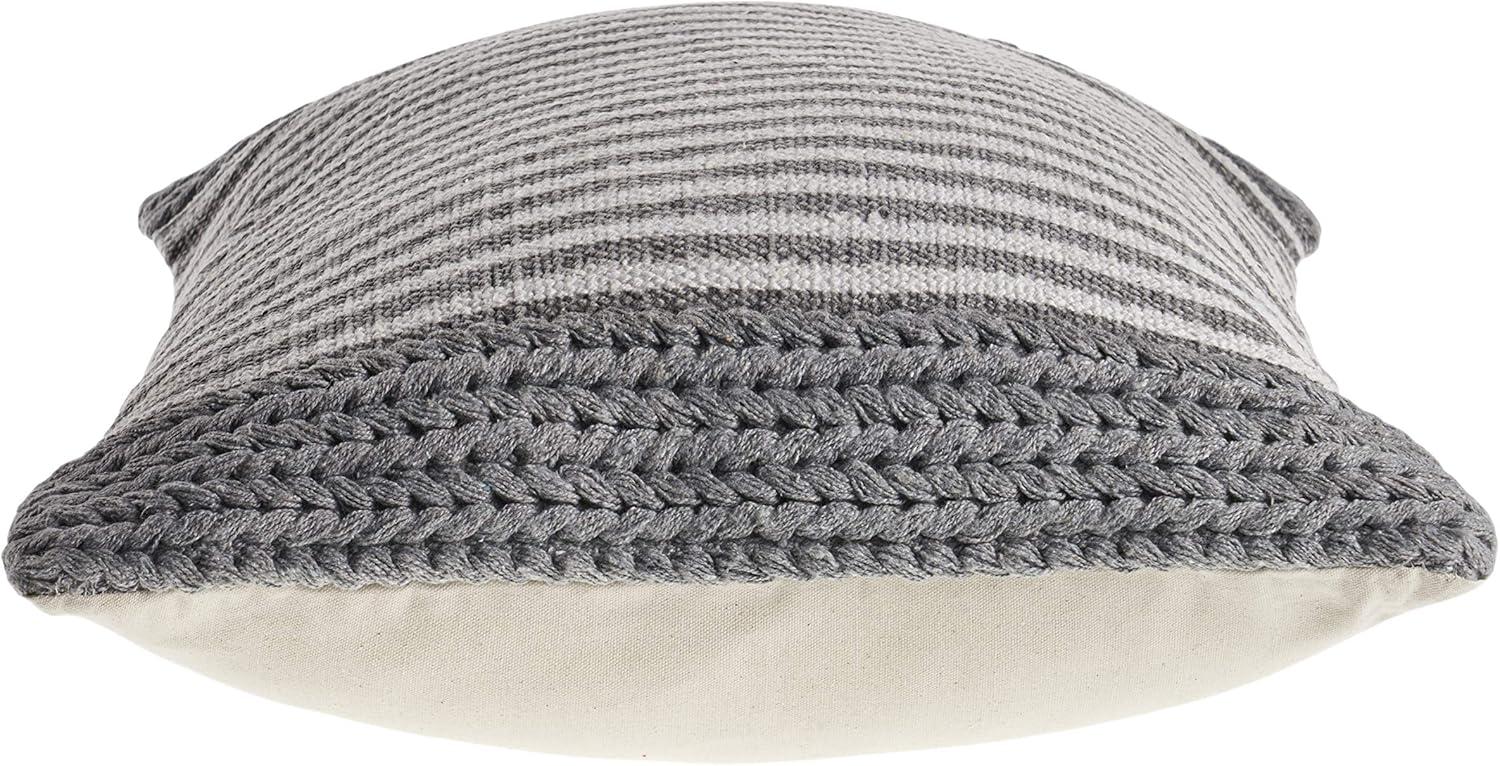 Rajani Home Lexington Textured Cotton Throw Pillow