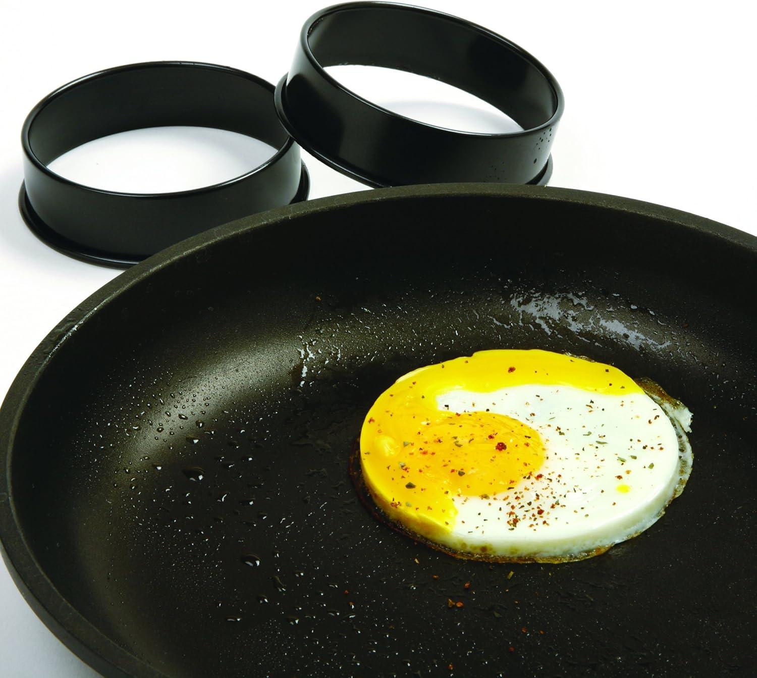 Norpro 666 Nonstick Egg Rings, Set of 2, One Size, Multicolor