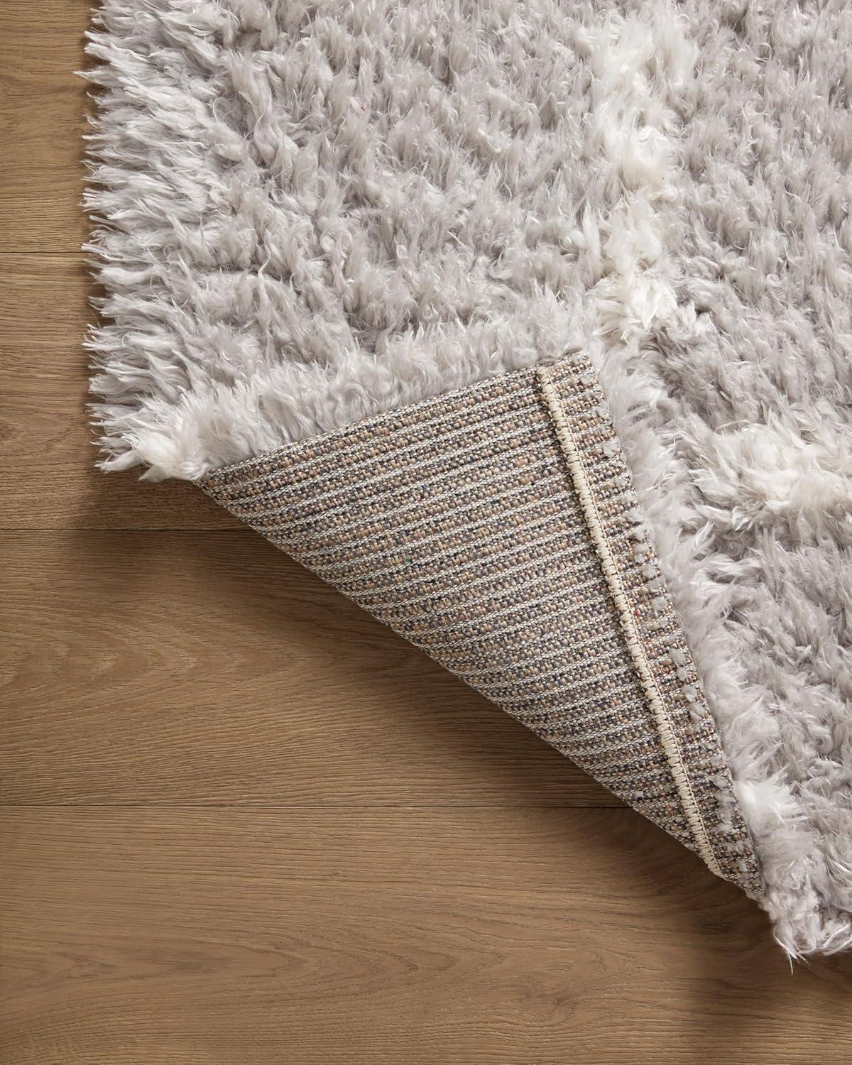 Angela Rose x Loloi Amira Silver / Ivory Area Rug