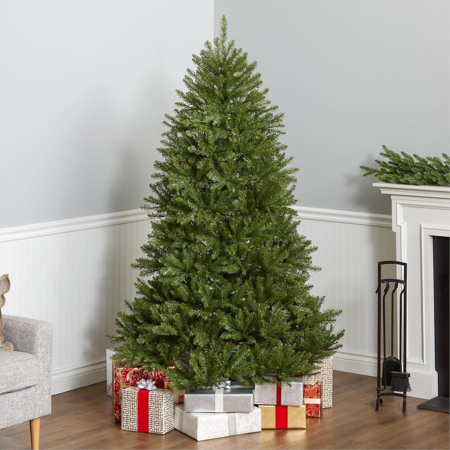 National Tree Company 6.5' Dunhill Fir Hinged Artificial Christmas Tree