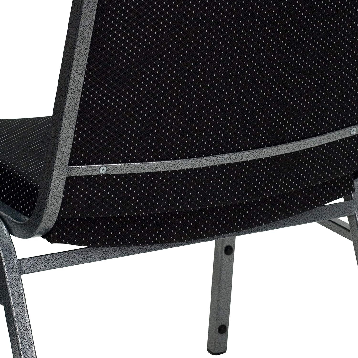Flash Furniture Divine Multipurpose Big & Tall 1000 lb. Rated Stacking Guest Chairs for Business or Home Use (Set of 2)