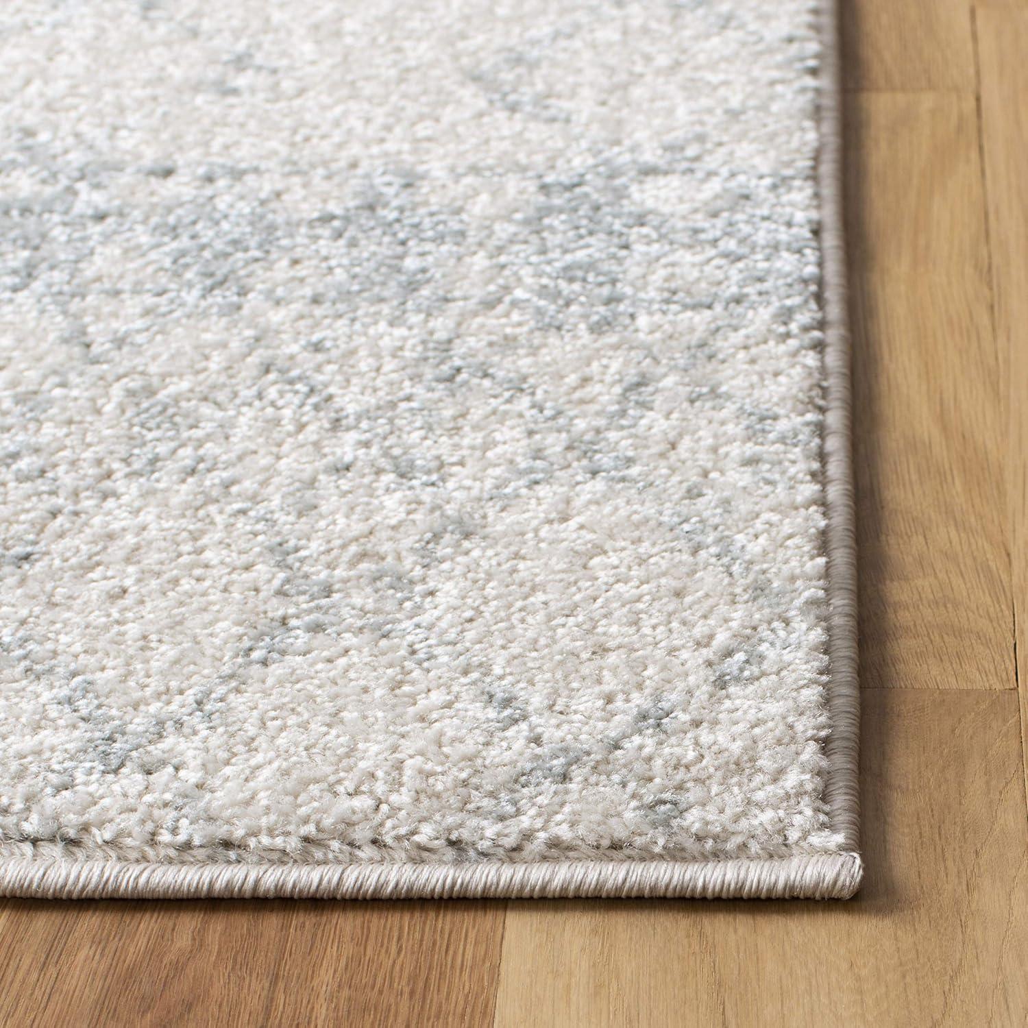 Tulum Ivory/Light Gray 9 ft. x 12 ft. Moroccan Area Rug