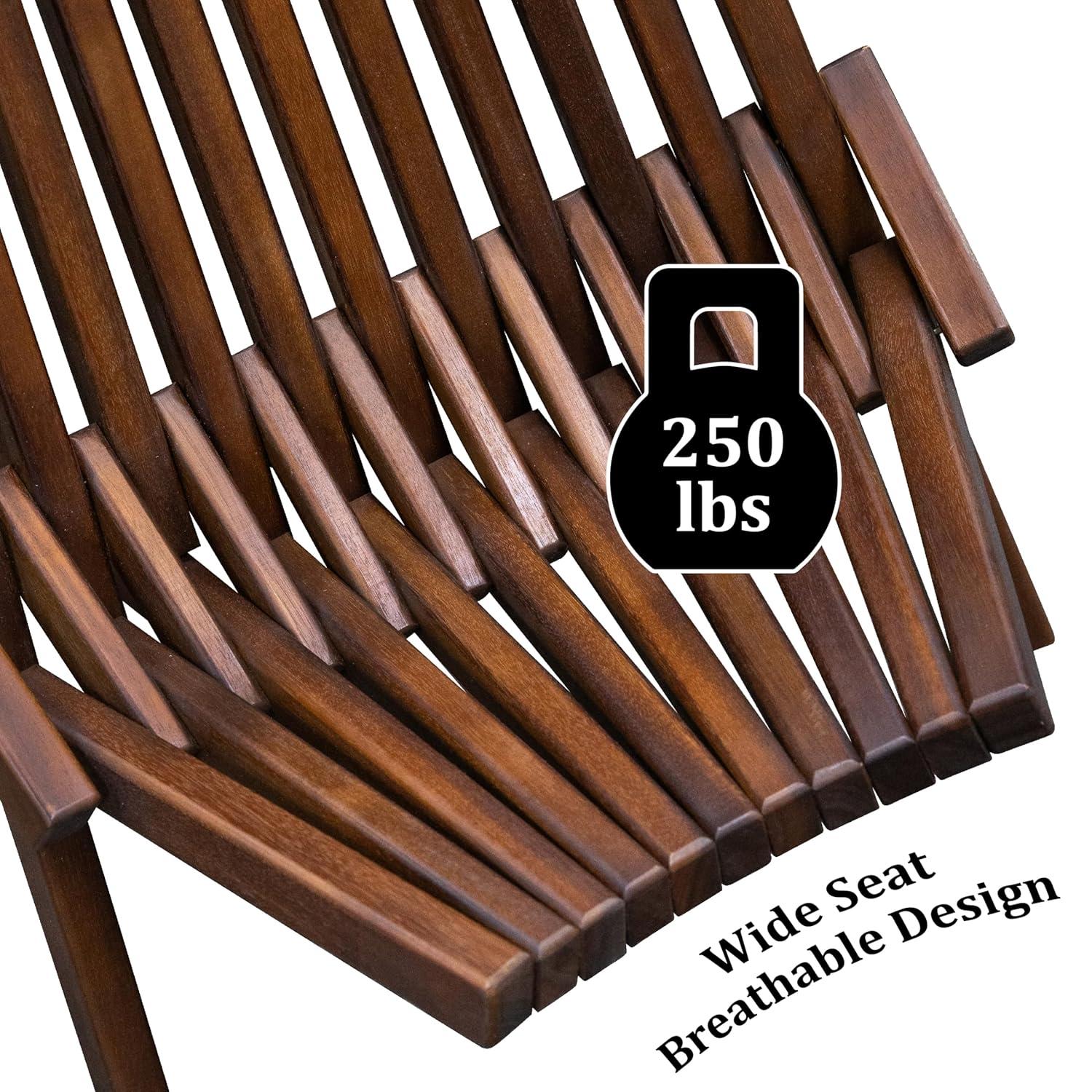 Melino Wooden Folding Chair