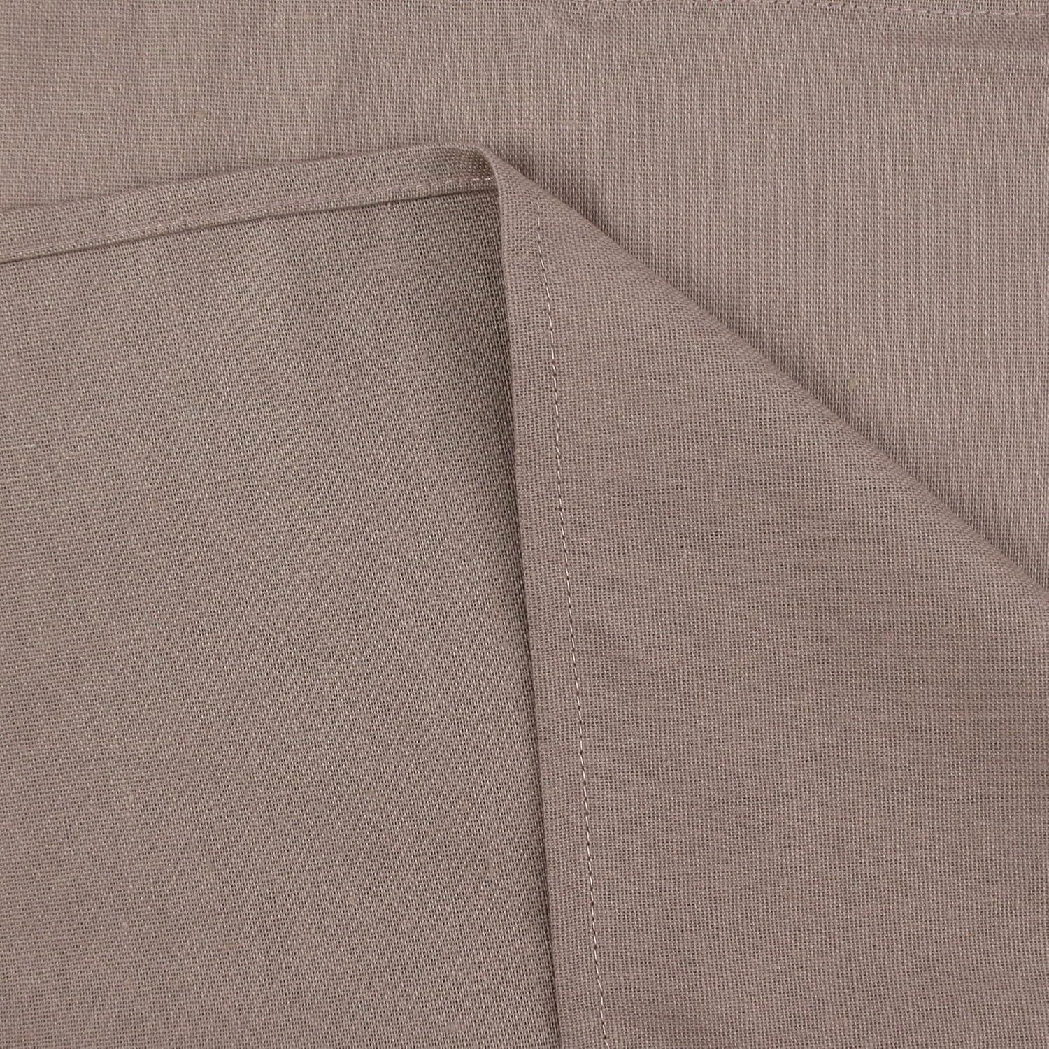 Solid Color Linen Cotton Thin Dinner Cloth Napkins Set of 12 (40 x 40 cm) for Events & Home Use