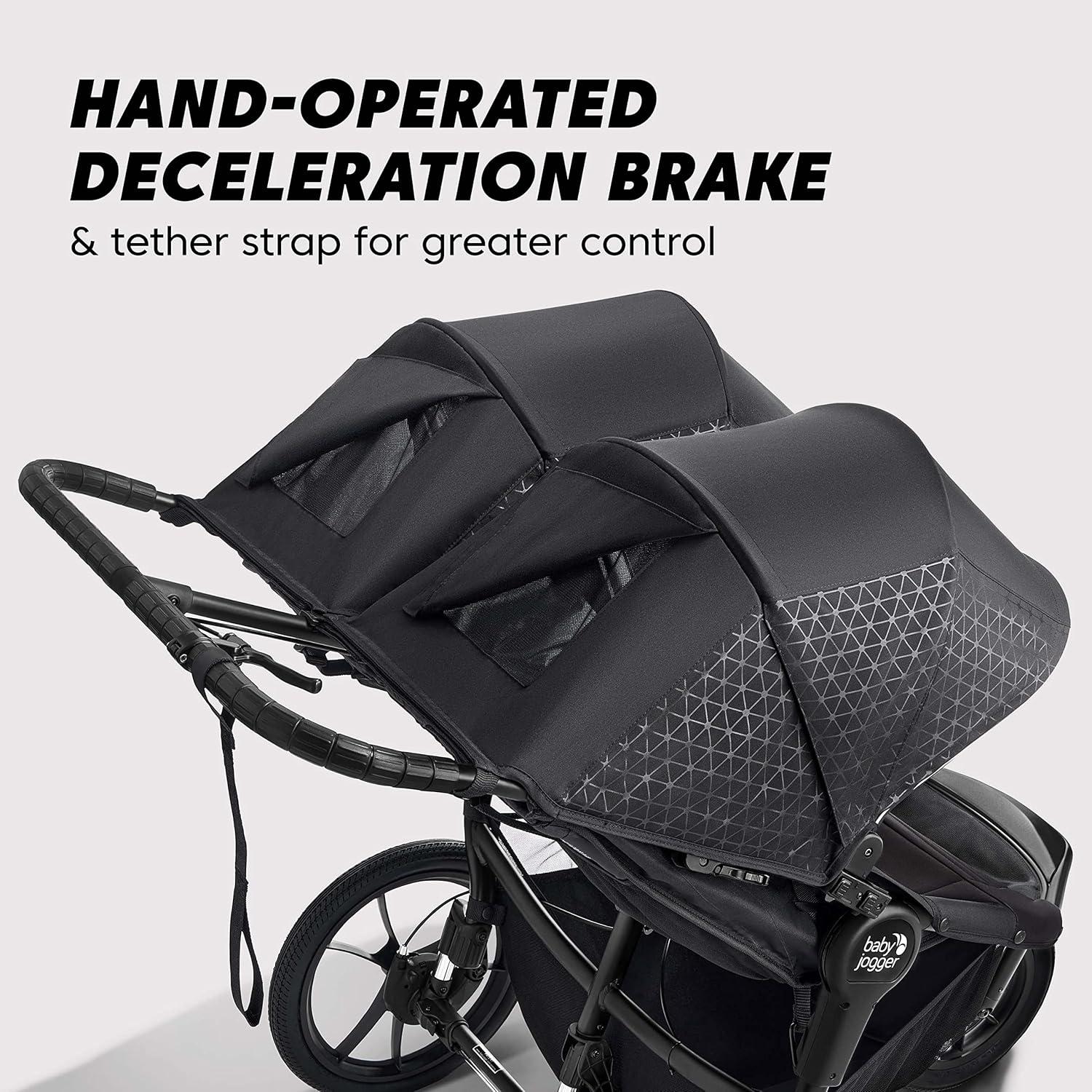 Baby Jogger Summit X3 Double Stroller - Black