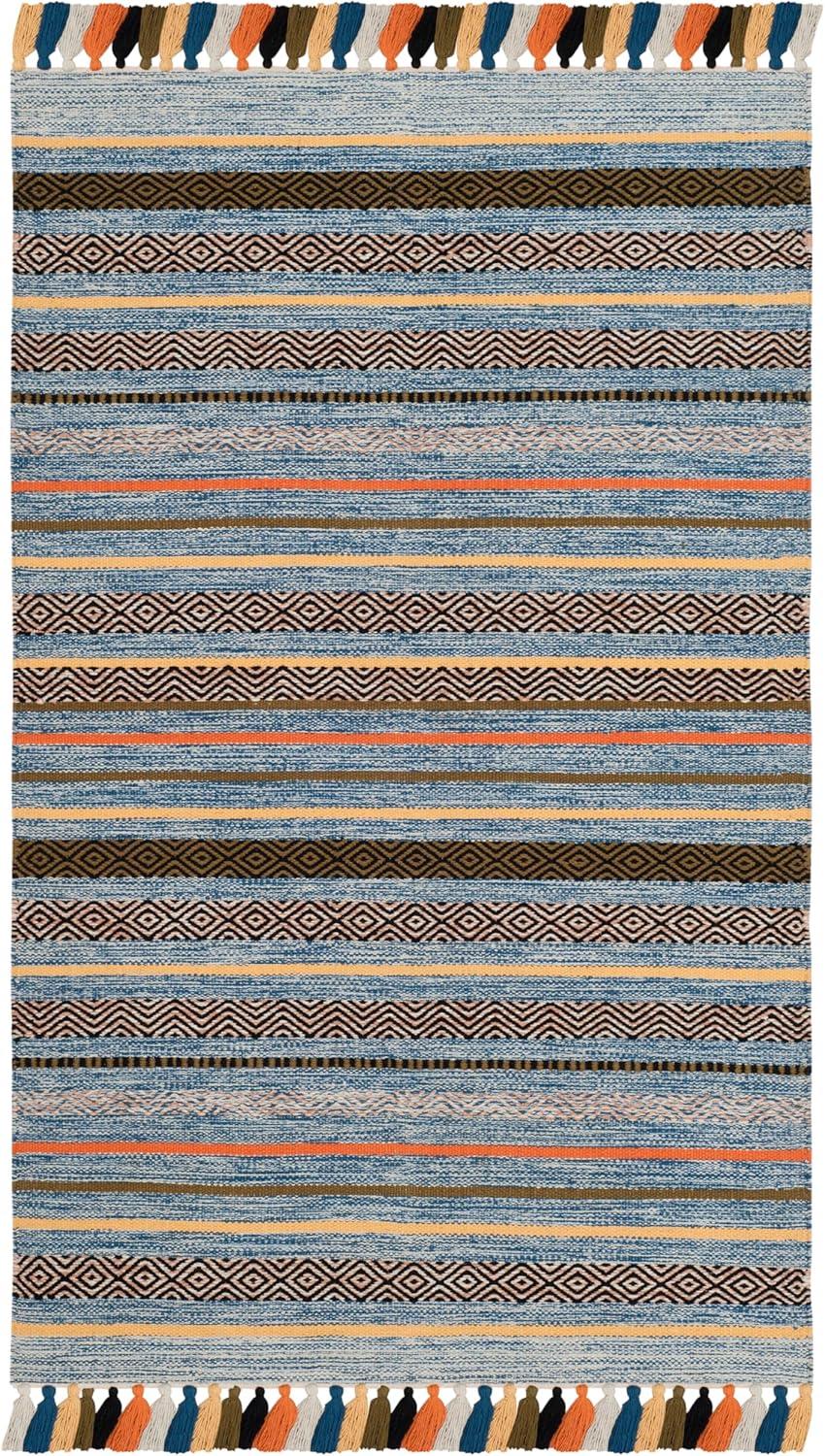 Montauk MTK901 Hand Woven Indoor Accent Rug - Blue/Multi - 3'x5' - Safavieh.