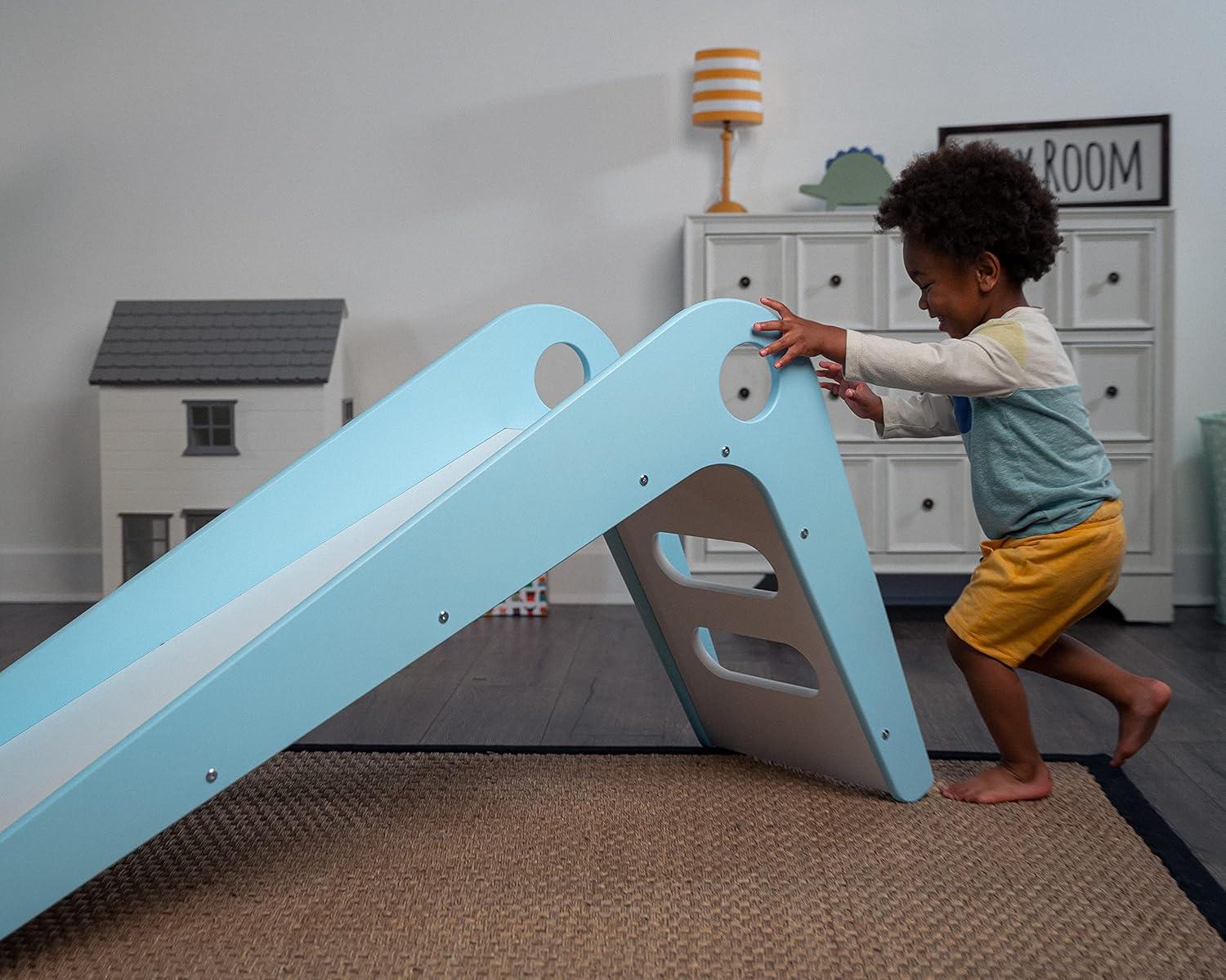 Avenlur Manuka - Indoor Wood Slide Blue