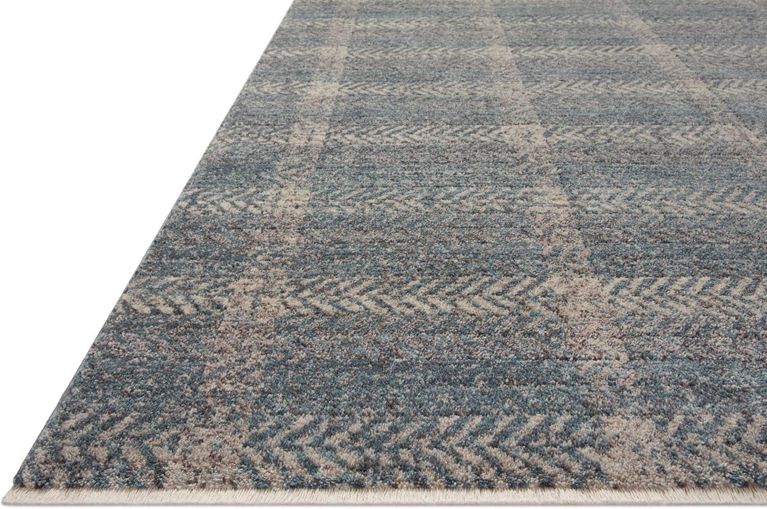 Angela Rose x Loloi Ember Blue / Beige Area Rug