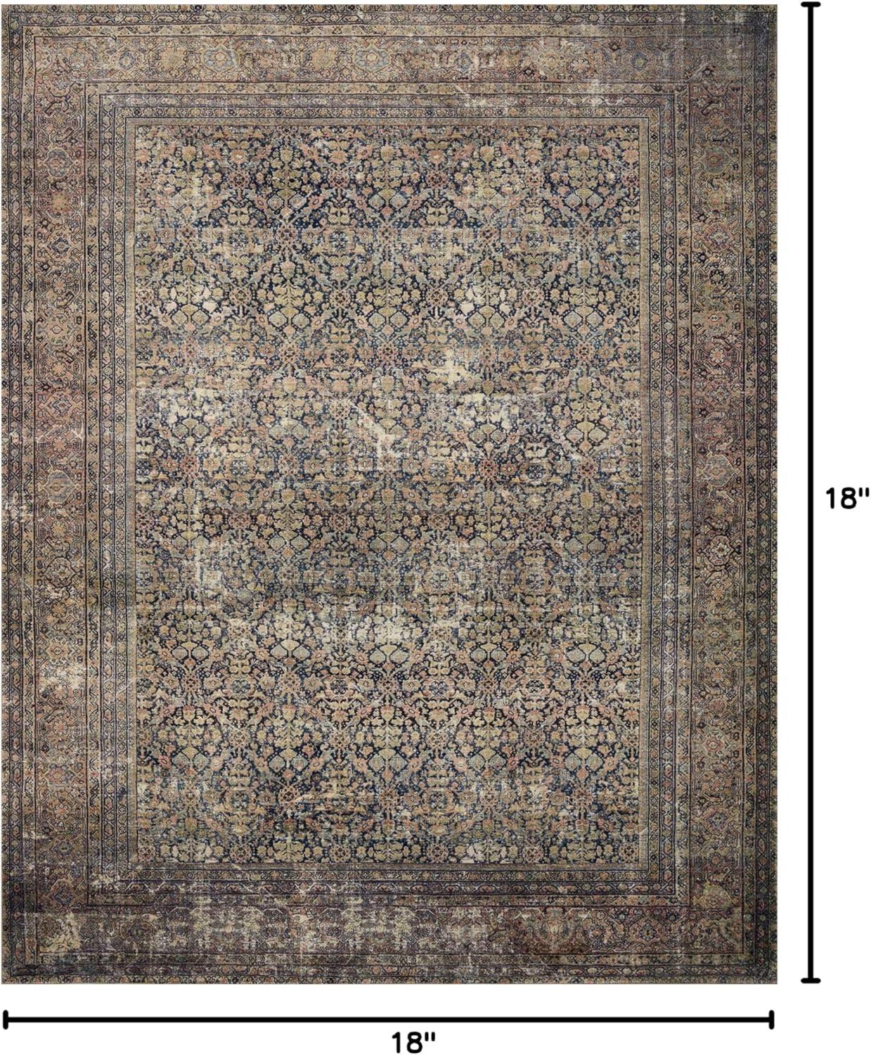 Amber Lewis x Loloi Morgan Denim/Multi Rug