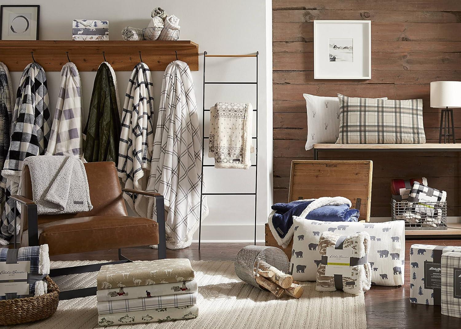 Eddie Bauer Arcadia Eddie Bauer Cozy Cotton Flannel Sheet Sets