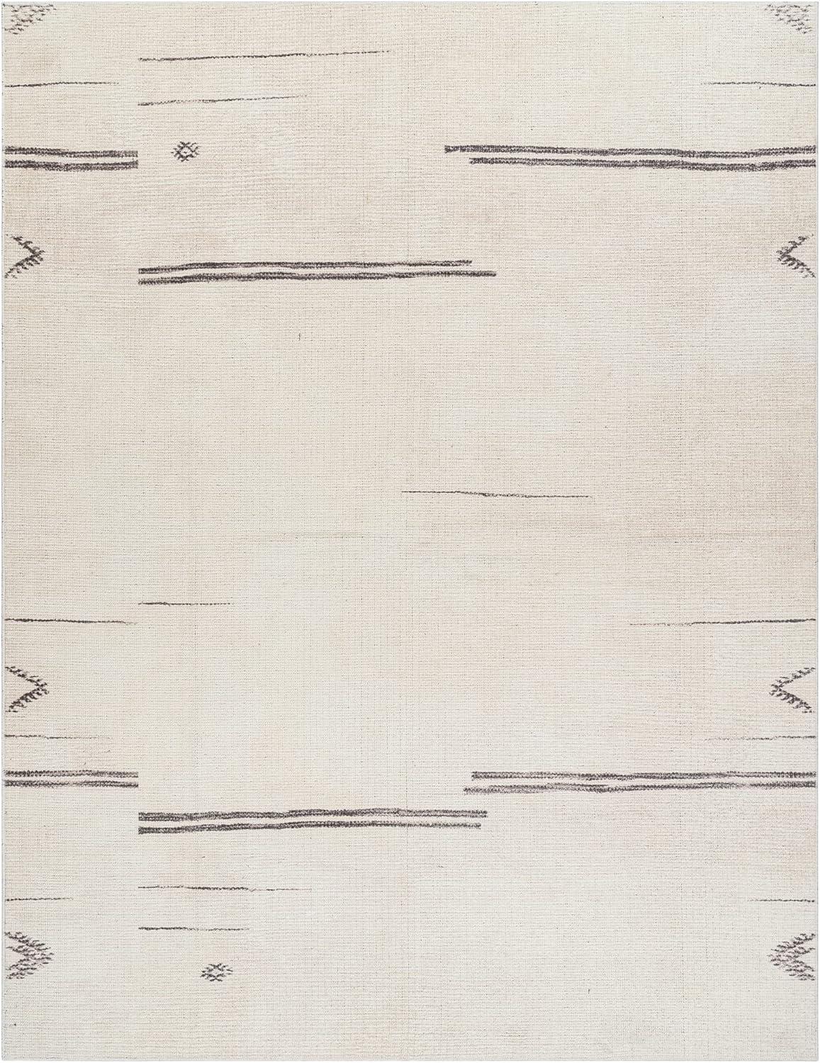 Becki Owens x Surya Rivi Vintage Iron/Ivory Area Rug