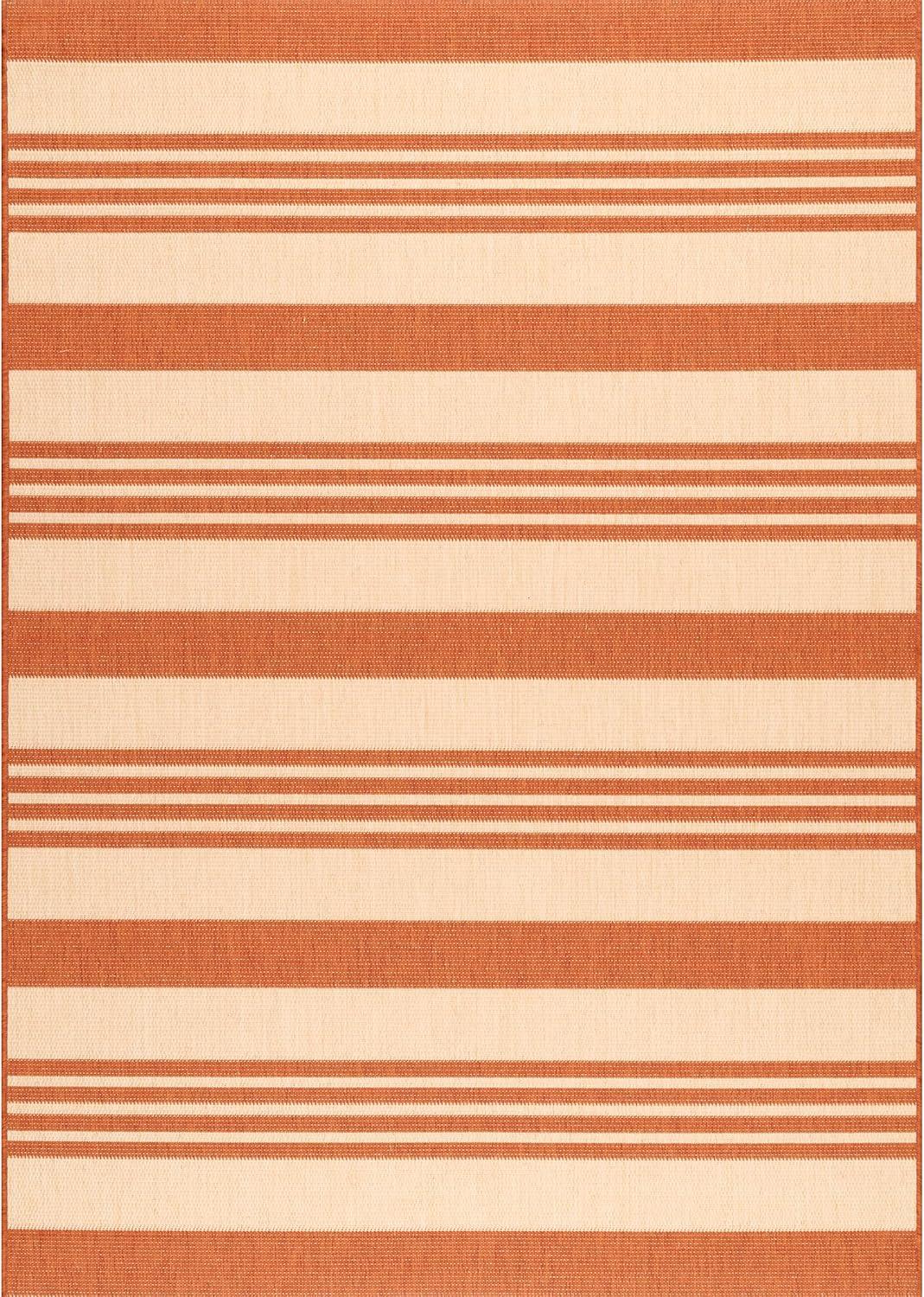 Nuloom Robin Multi Stripe Indoor/Outdoor Area Rug