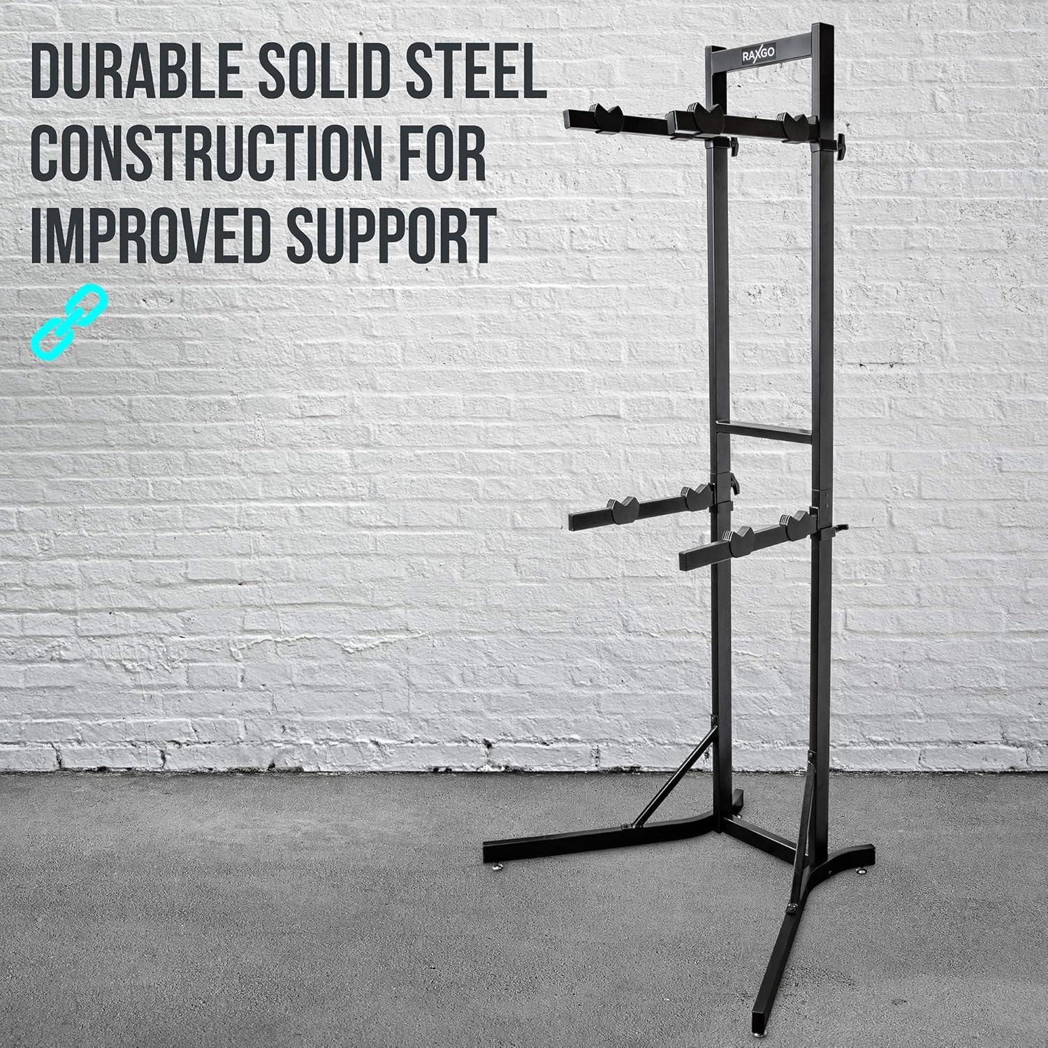 Steel Freestanding Adjustable Bike Rack