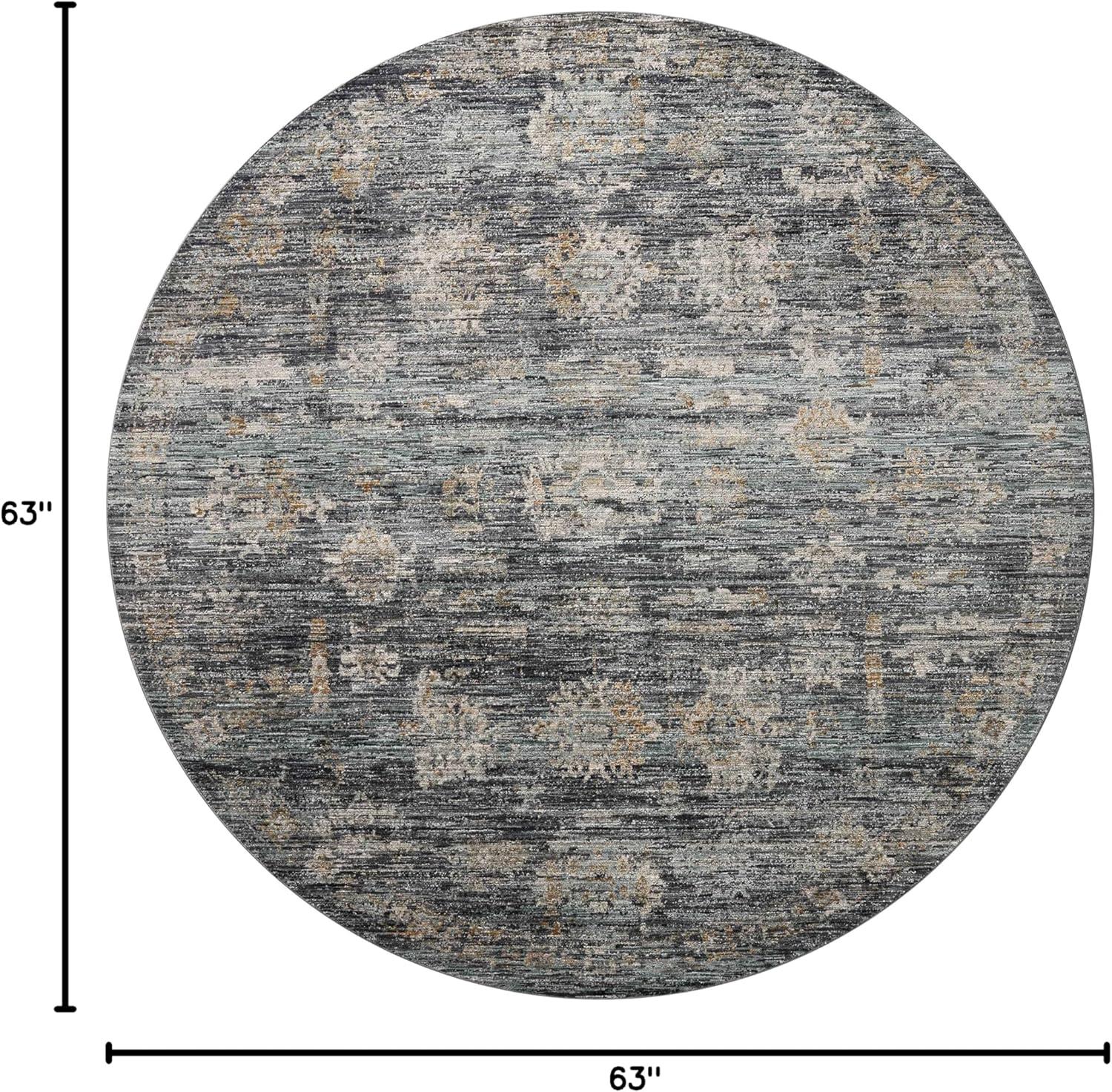 Jean Stoffer x Loloi Katherine Ink / Jade Area Rug