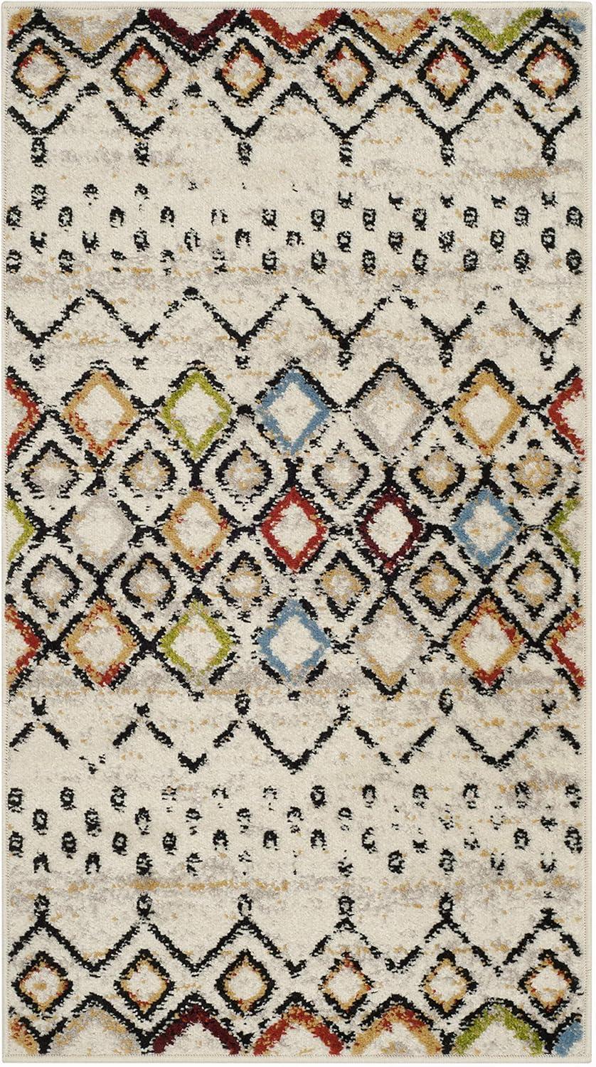 Safavieh Amsterdam Gladwin Geometric Area Rug, Ivory/Multi, 2'3" x 4'