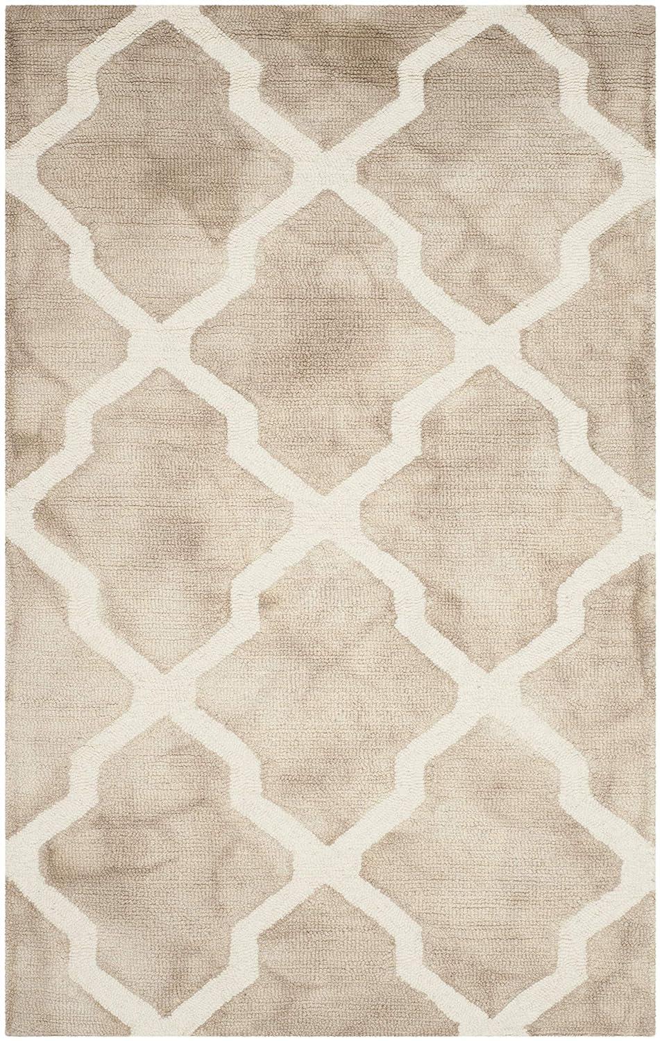Dip Dye DDY540 Hand Tufted Indoor Accent Rug - Beige/Ivory - 3'x5' - Safavieh