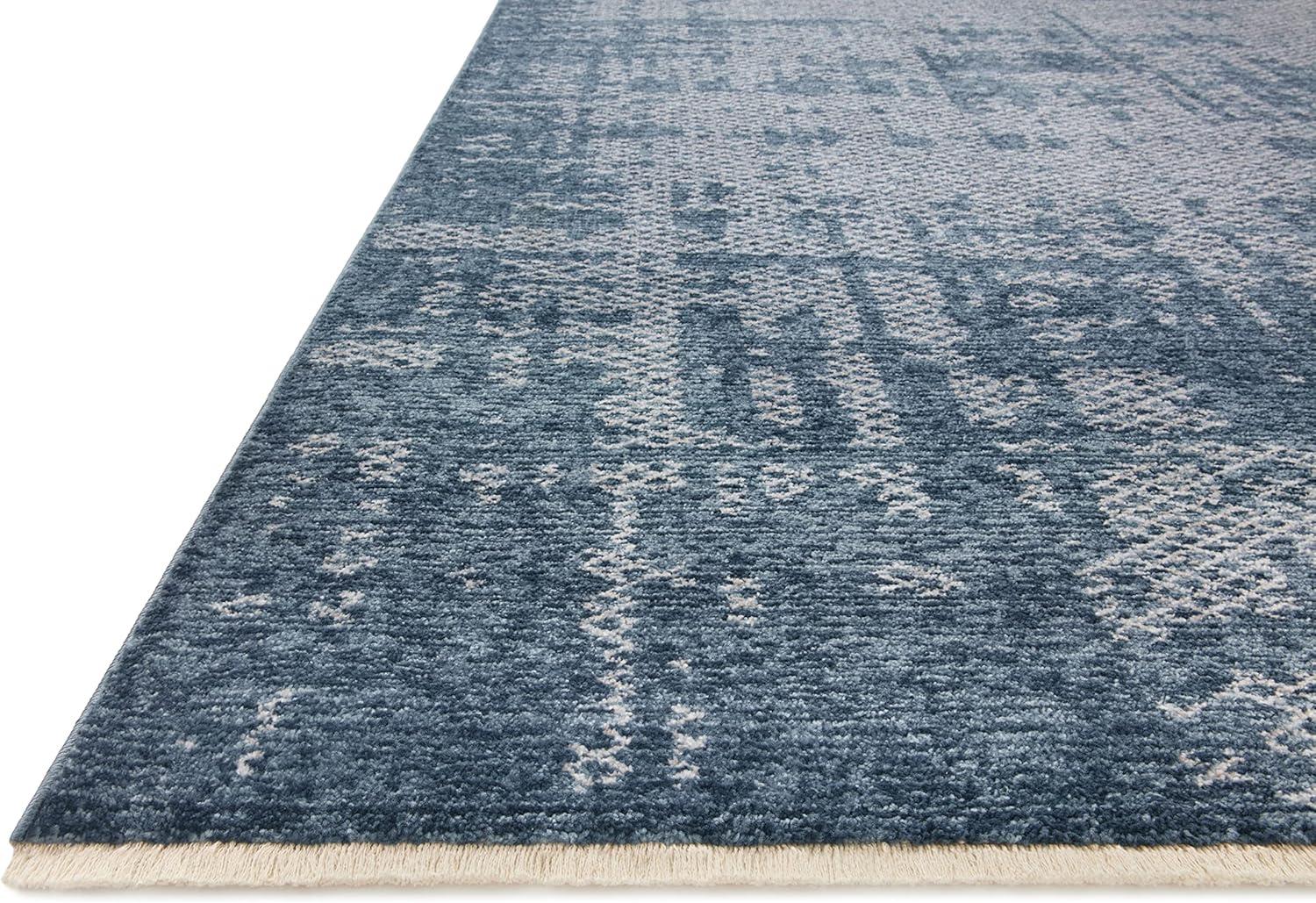 Vance Abstract Denim/Dove Area Rug