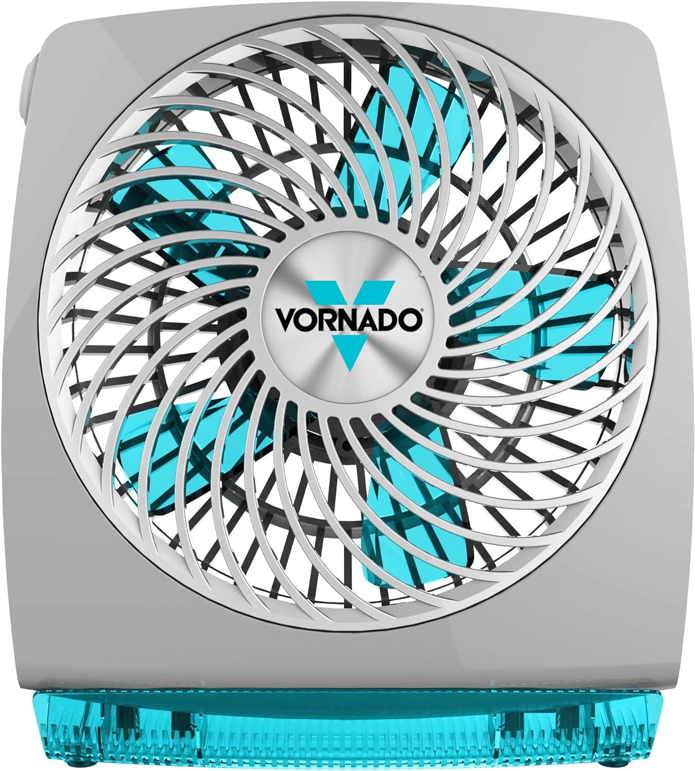 Vornado FIT Personal Air Circulator Fan, 8.25" Height, Aqua, New