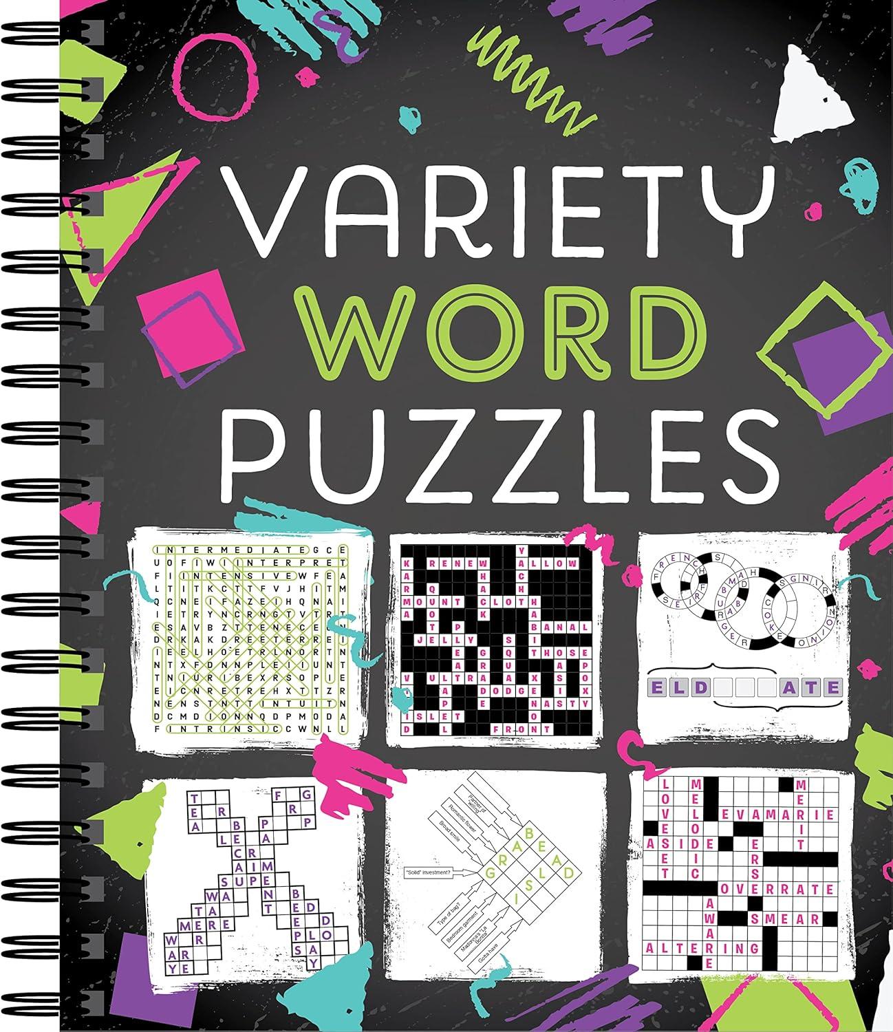 Brain Games - Variety Word Puzzles - by  Publications International Ltd & Brain Games (Spiral Bound)
