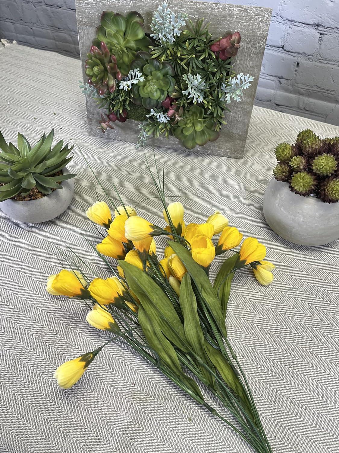Silk Crocus Arrangement