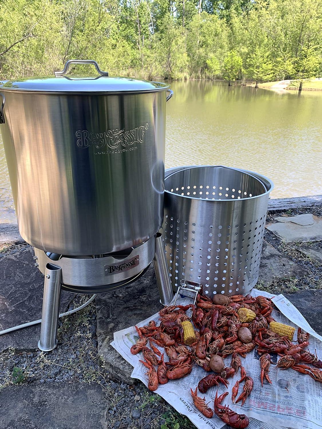 Stainless Steel Single Jet Cooker with 16-inch Surface