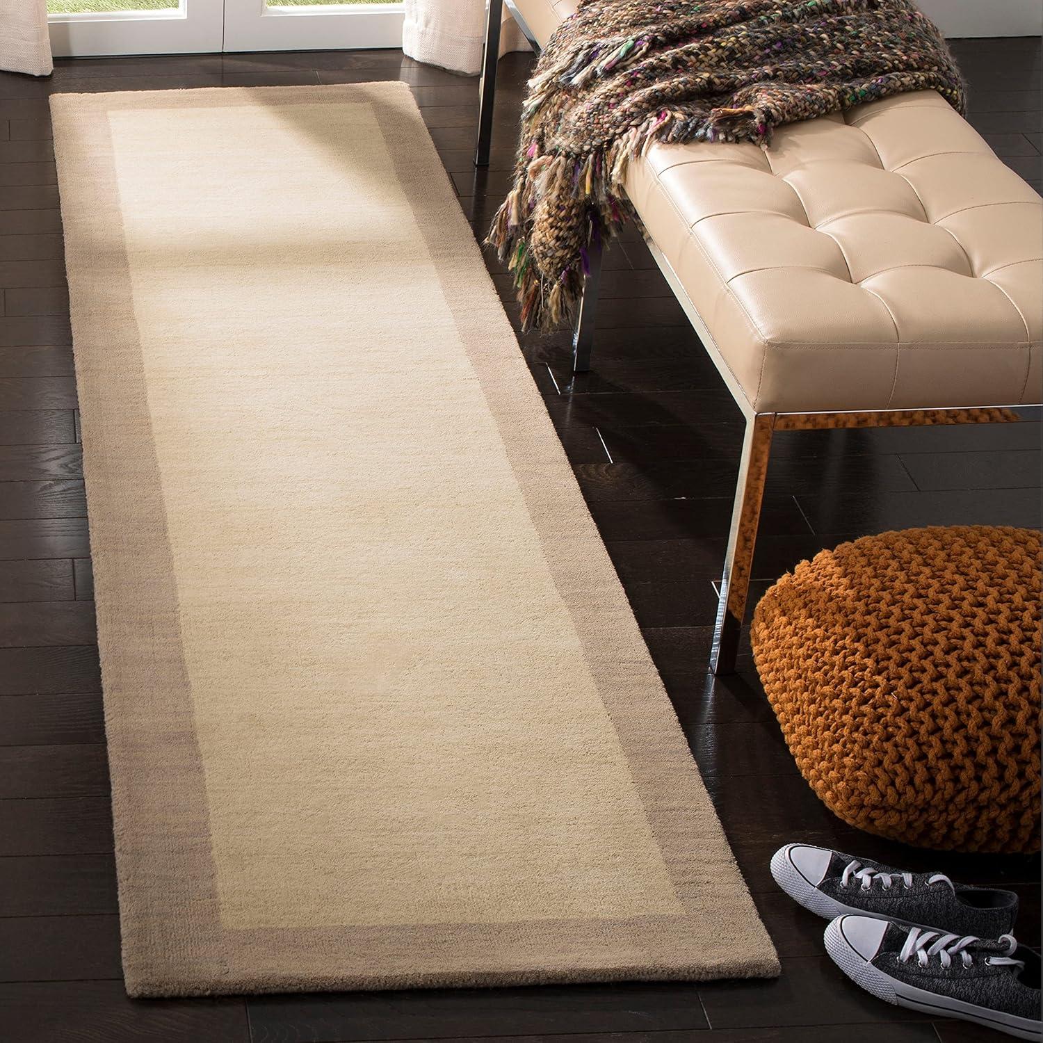 Himalaya HIM587 Hand Loomed Area Rug - Ivory/Beige - 4'x6' - Safavieh.