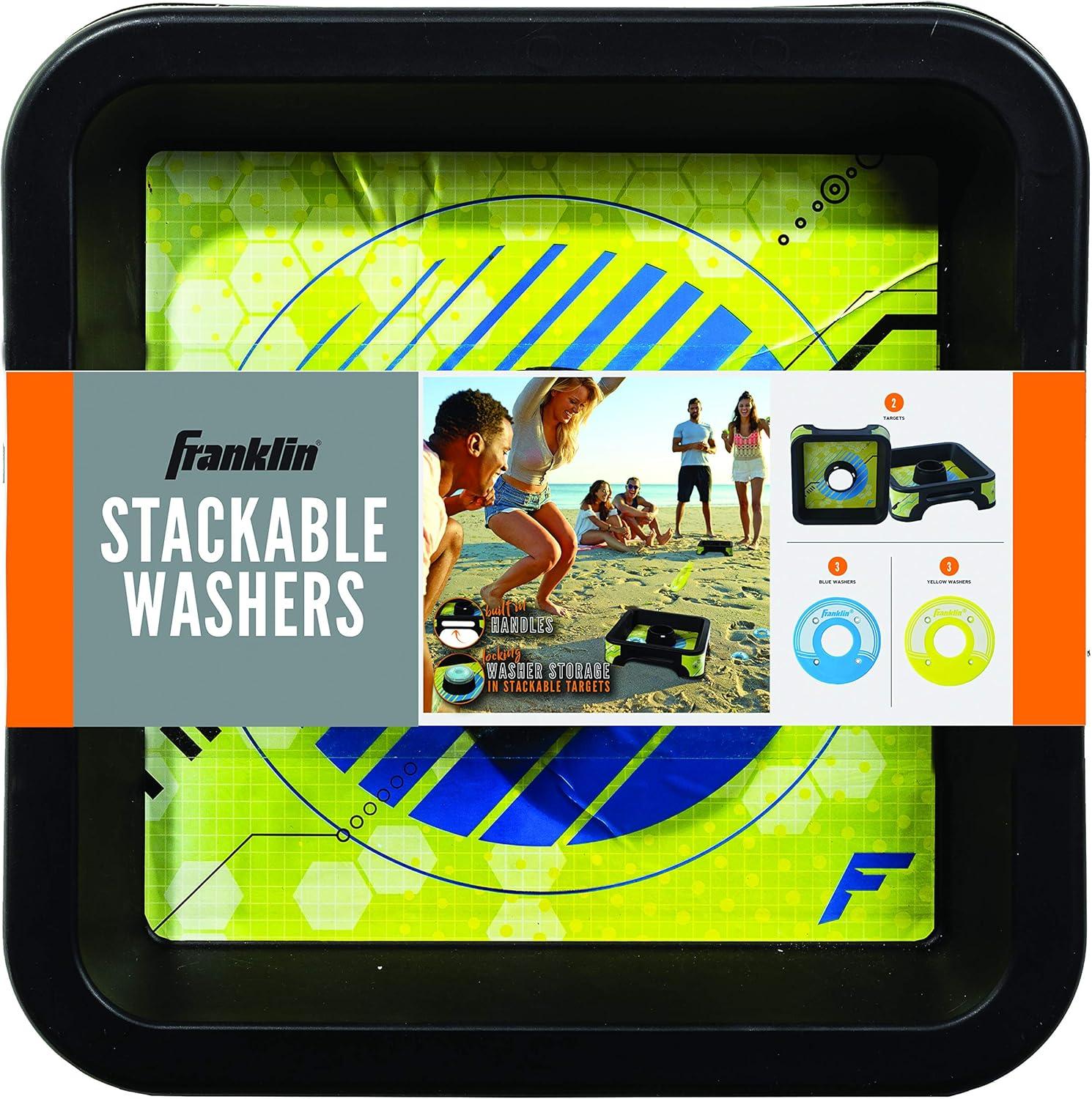Franklin Sports Stackable Washer and Ring Toss