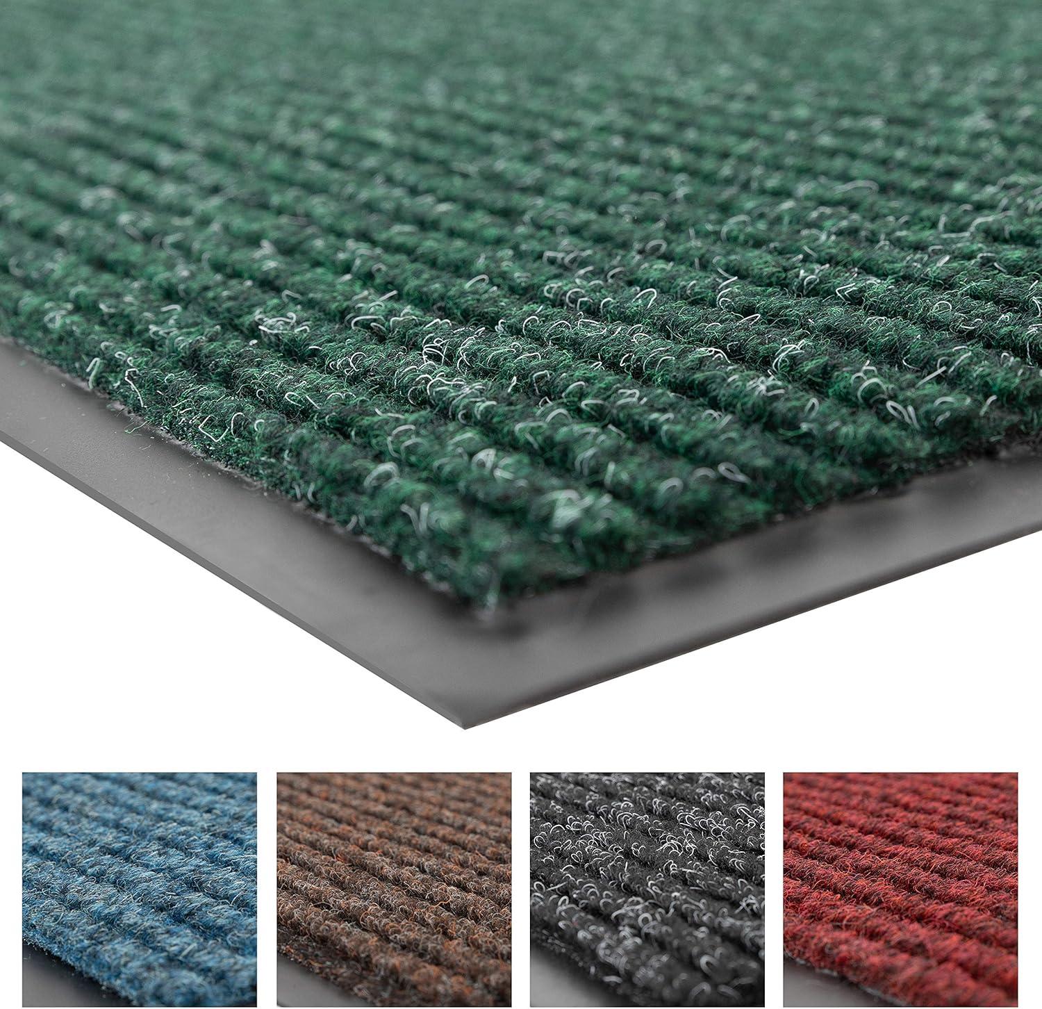 Notrax Carpeted Entrance Mat,Hunter Green,4x8ft 109S0048GN