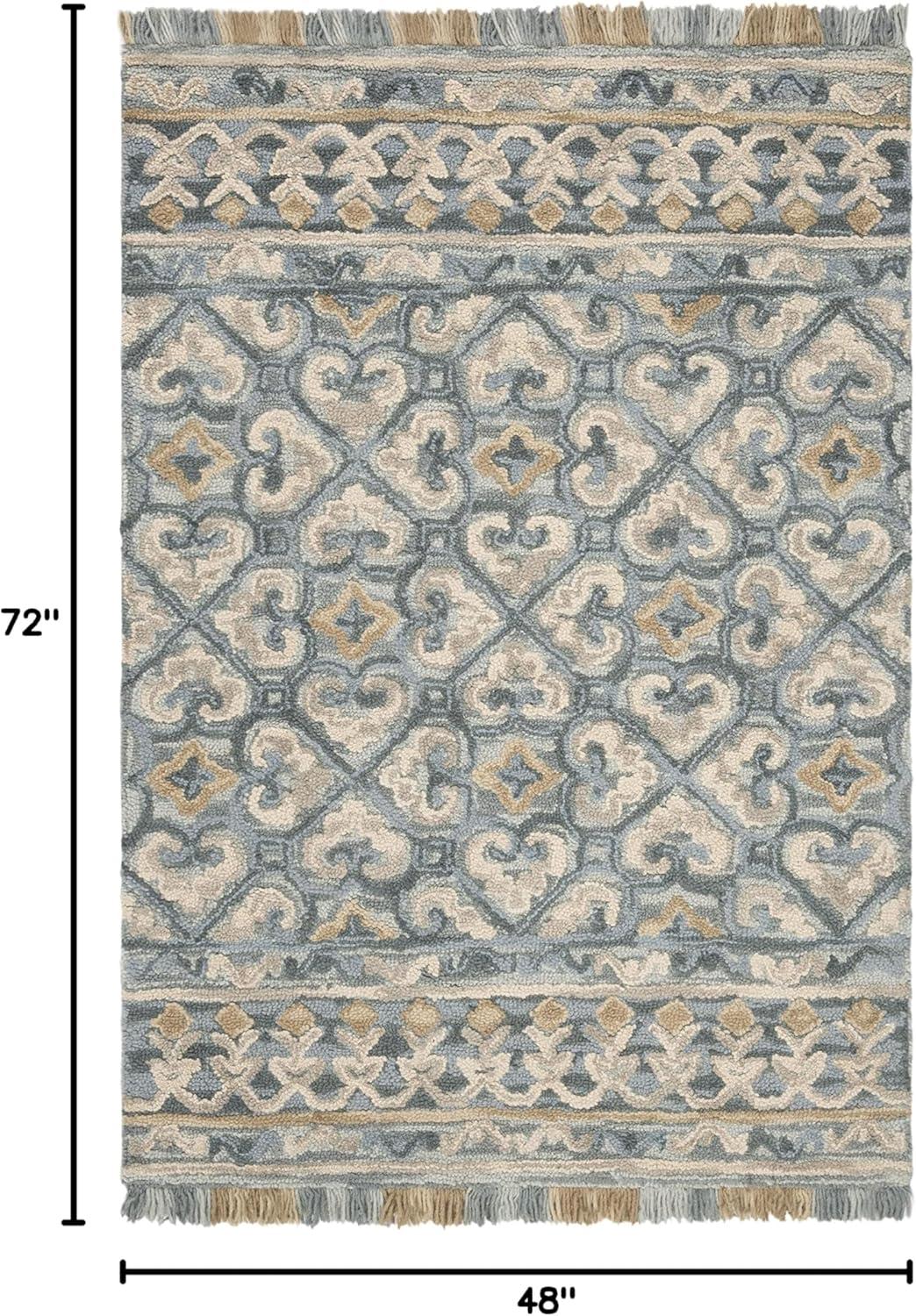 Blossom BLM420 Hand Tufted Area Rug  - Safavieh