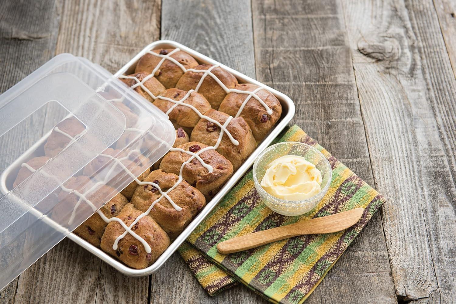 NordicWare Naturals 3-Piece Baking Pan Set