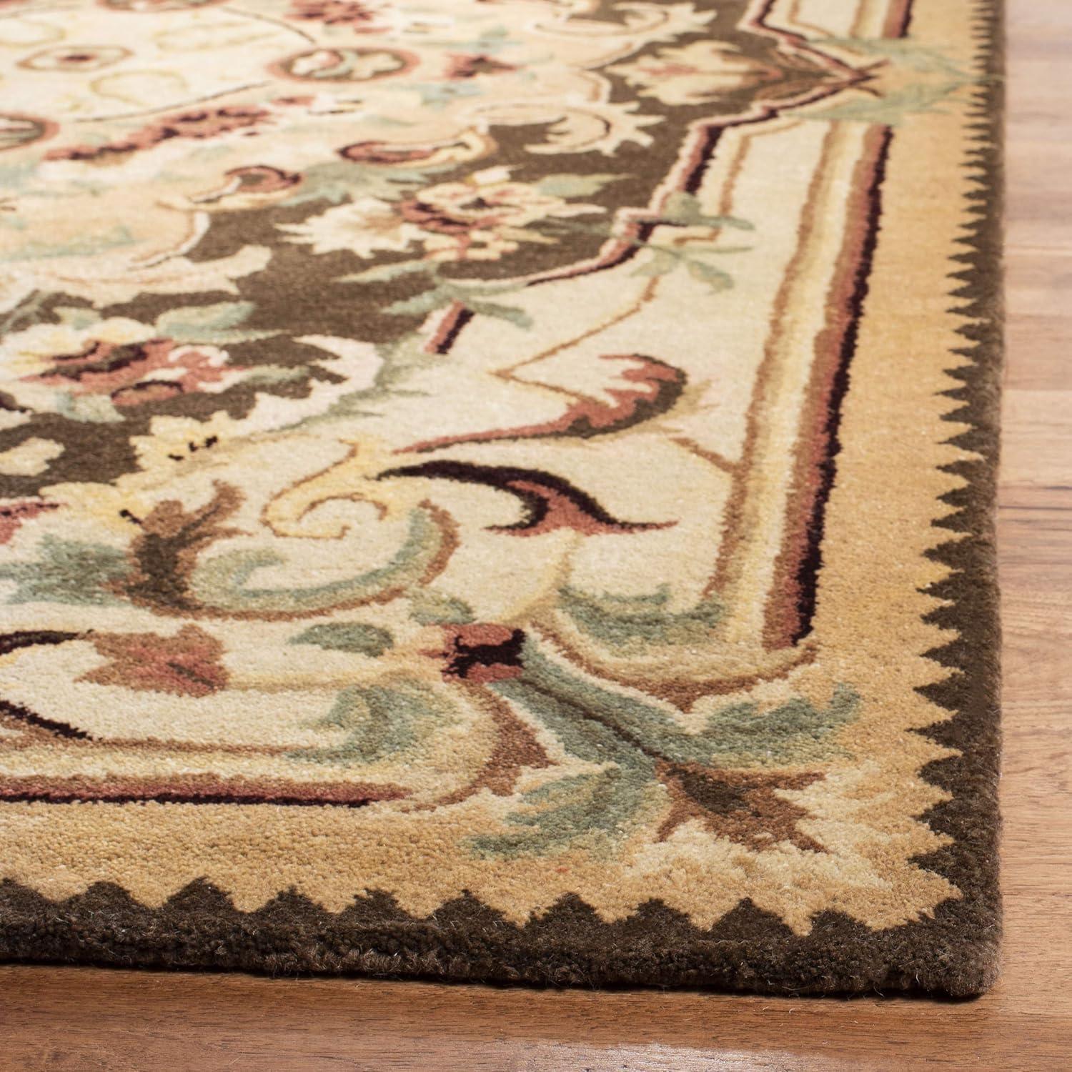 Empire EM823 Hand Tufted Indoor Accent Rug - Brown/Beige - 3'x5' - Safavieh