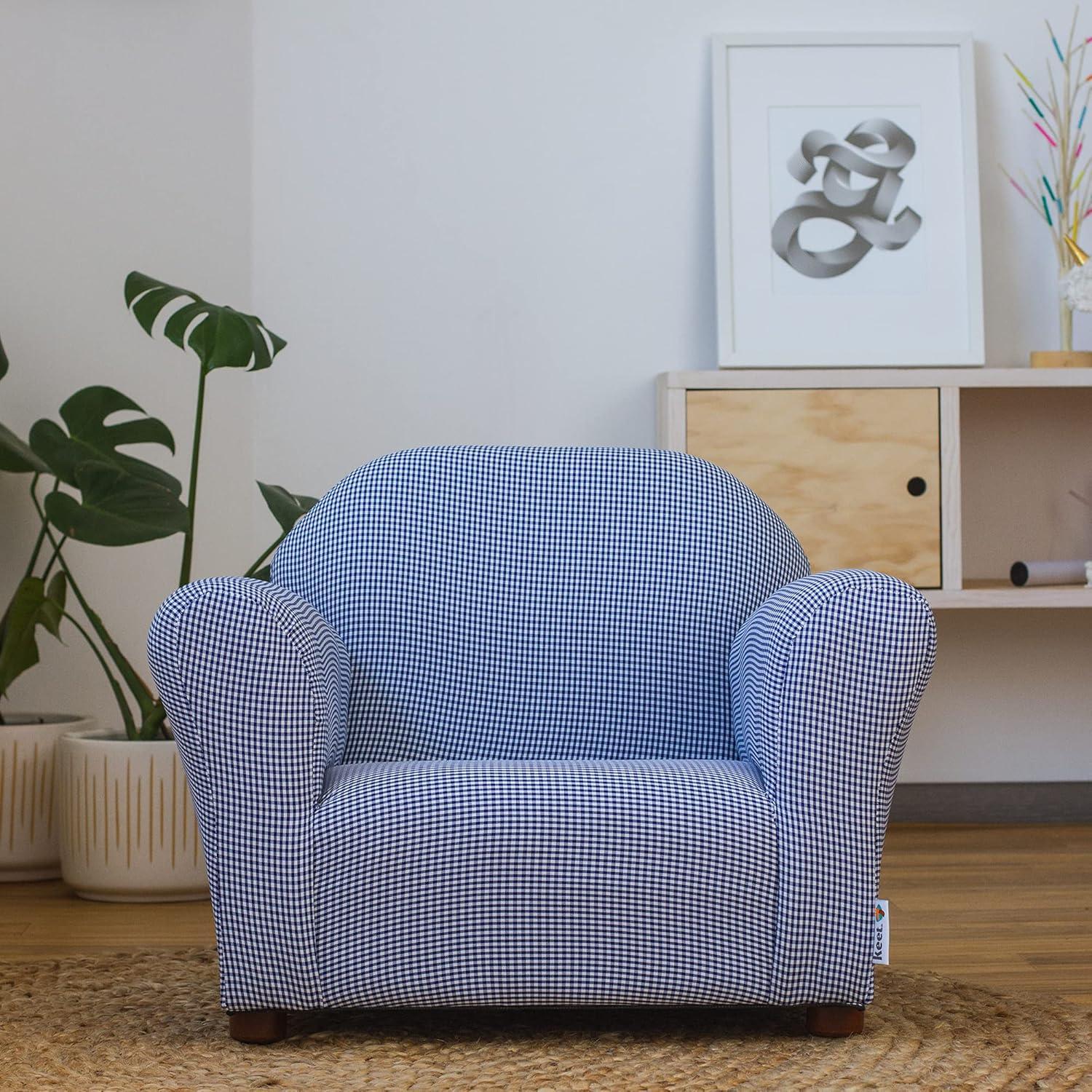 Keet Keet Roundy Kid's Chair + Cover Combo Set Navy