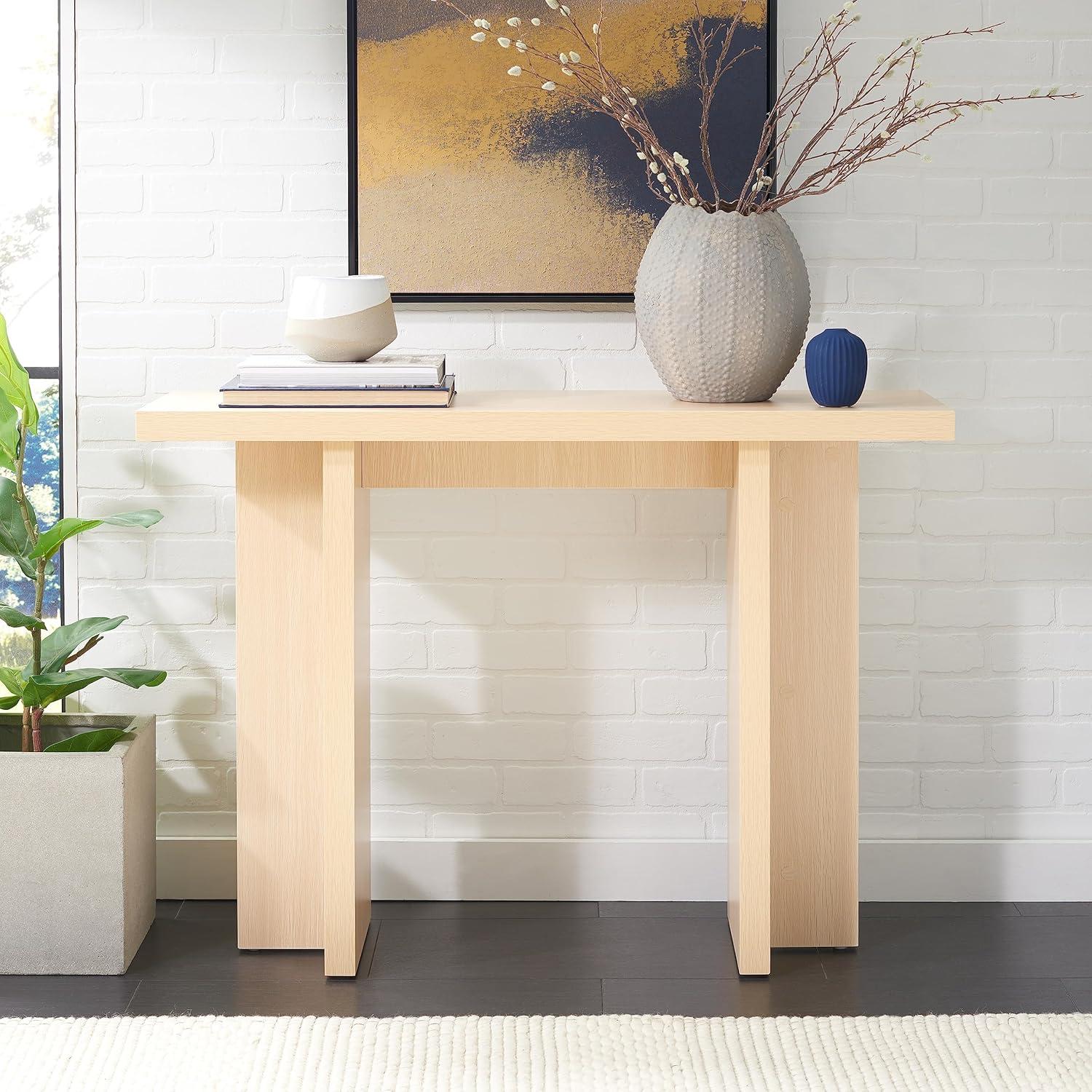 Florence Small Console Table - Natural - Safavieh
