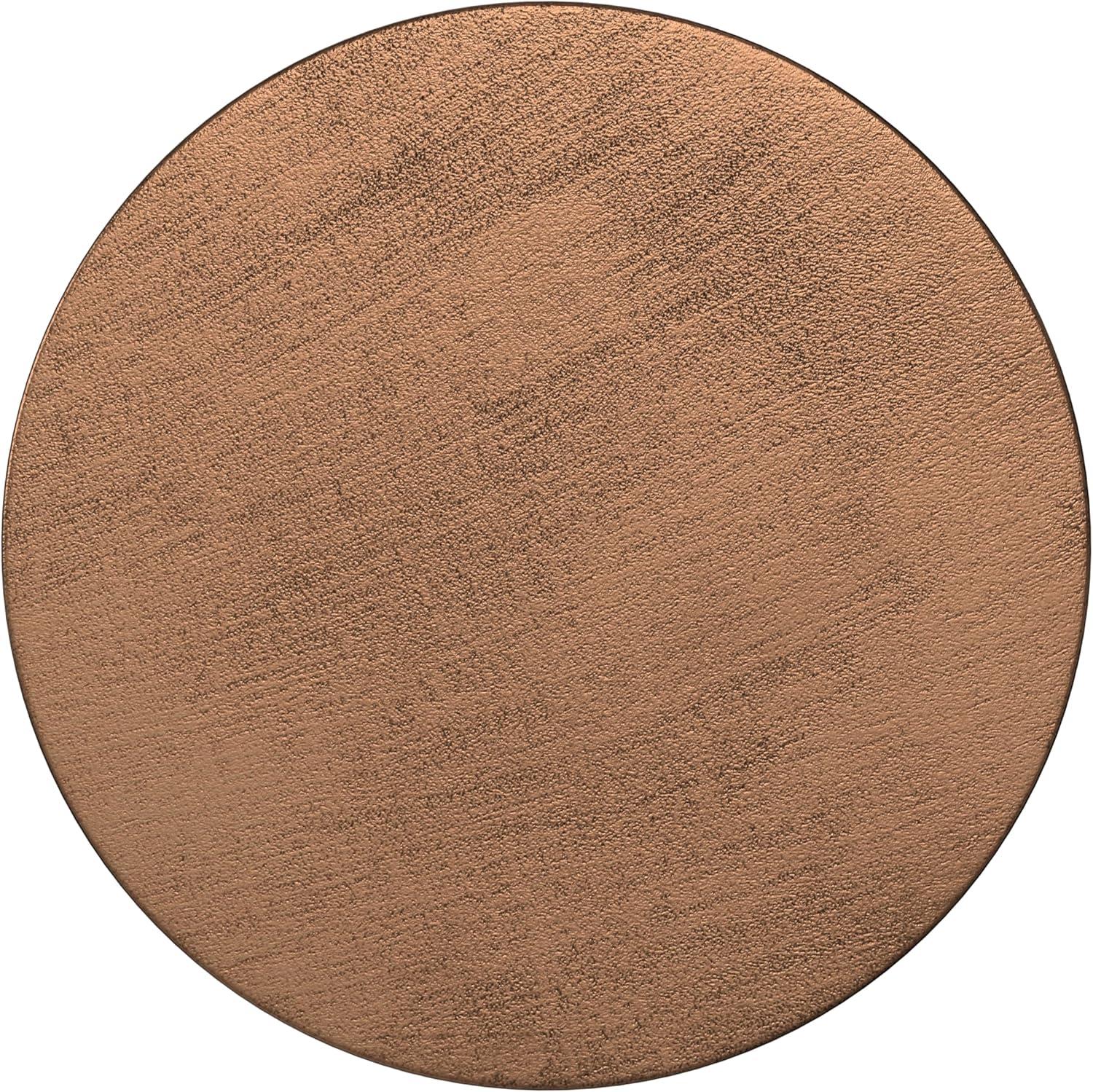 Dakota Fields Johnsen 15 in Large Iron Metal Drum Accent Side End Table