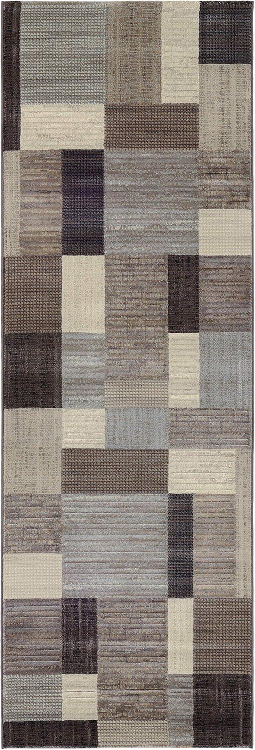 Couristan Everest Geometrics Rug, Brown, Multi-Colored