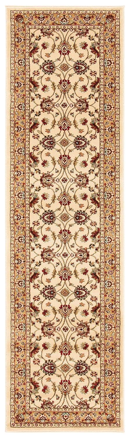 Lyndhurst LNH553 Power Loomed Runner Rug - Ivory/Beige - 2'3"x16' - Safavieh