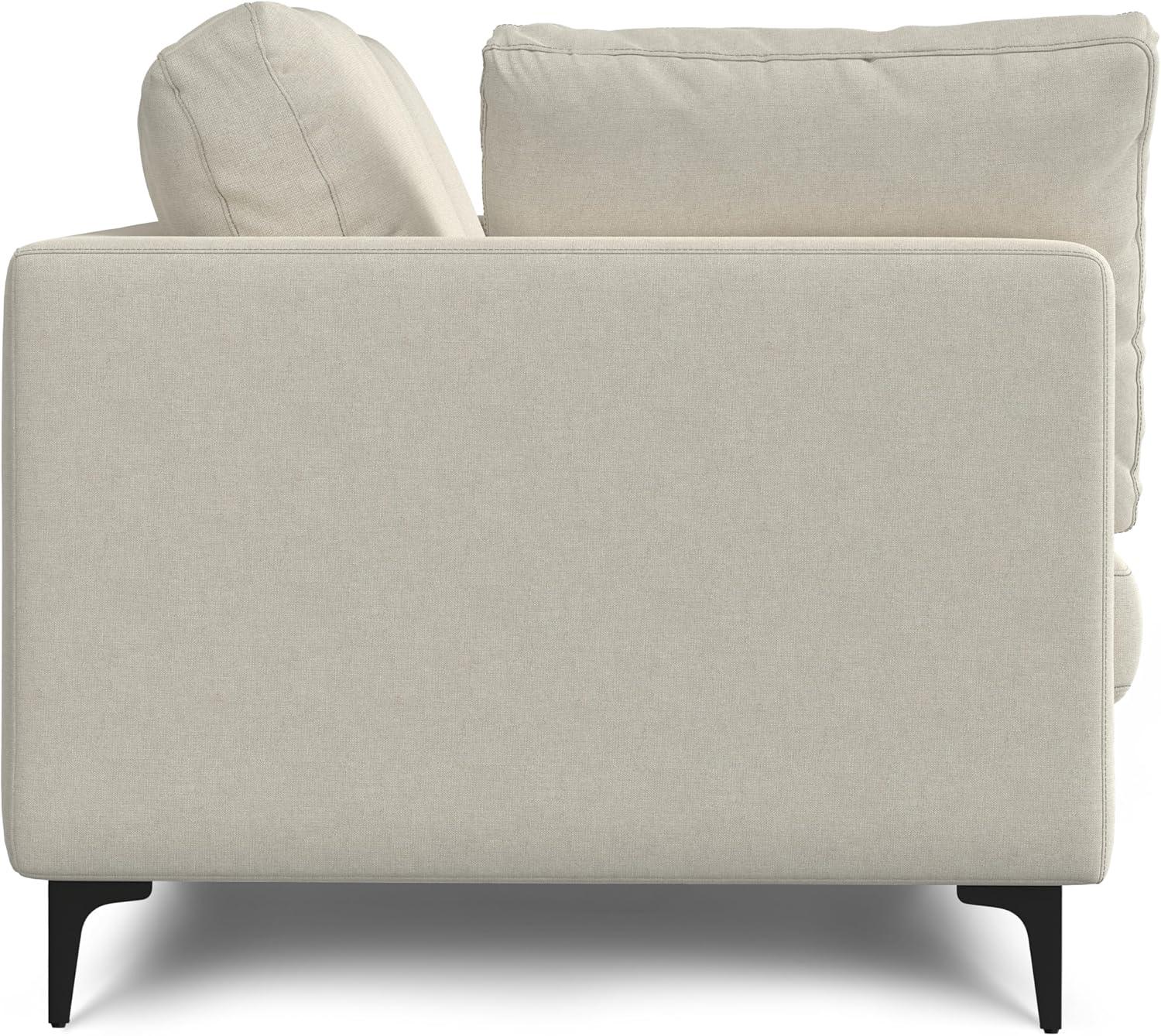 Simpli Home Ava 90-inch Sofa in Tightly Woven Performance Fabric