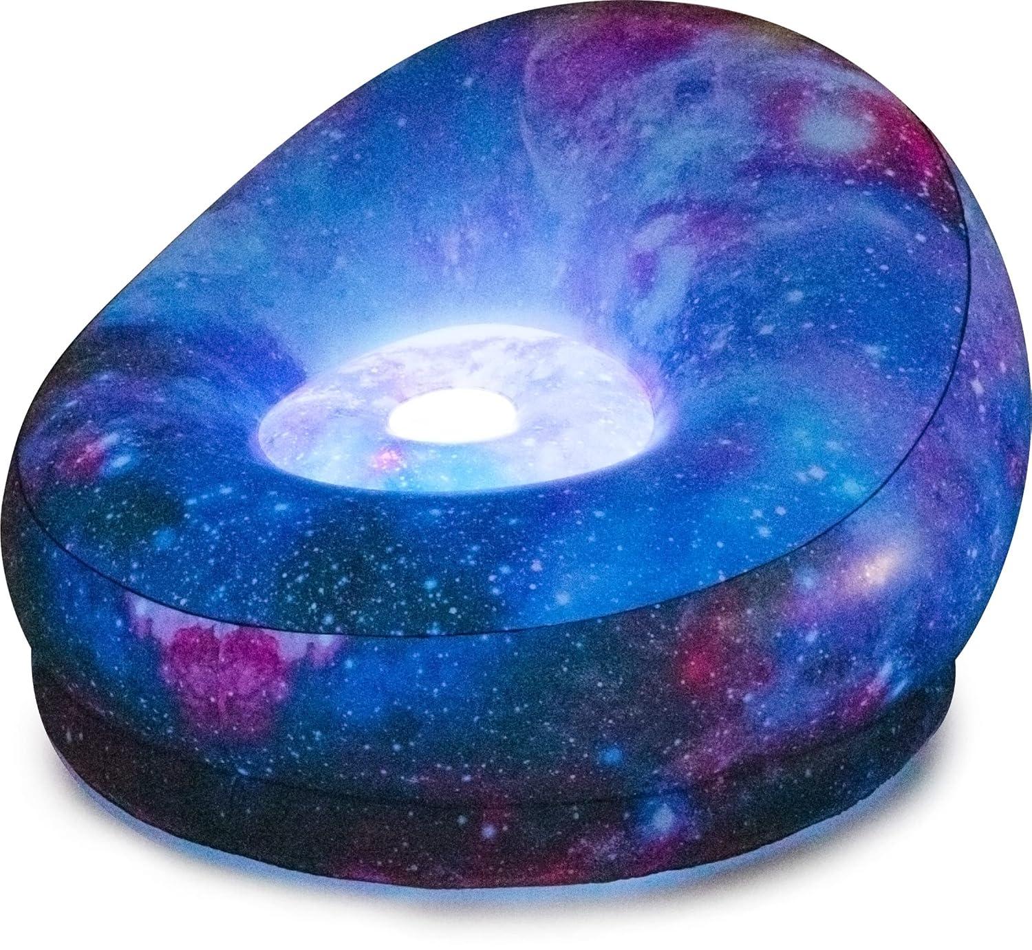 Air Candy Illuminated LED Inflatable Chairs (Galaxy LED Illuminated Gaming Chair)