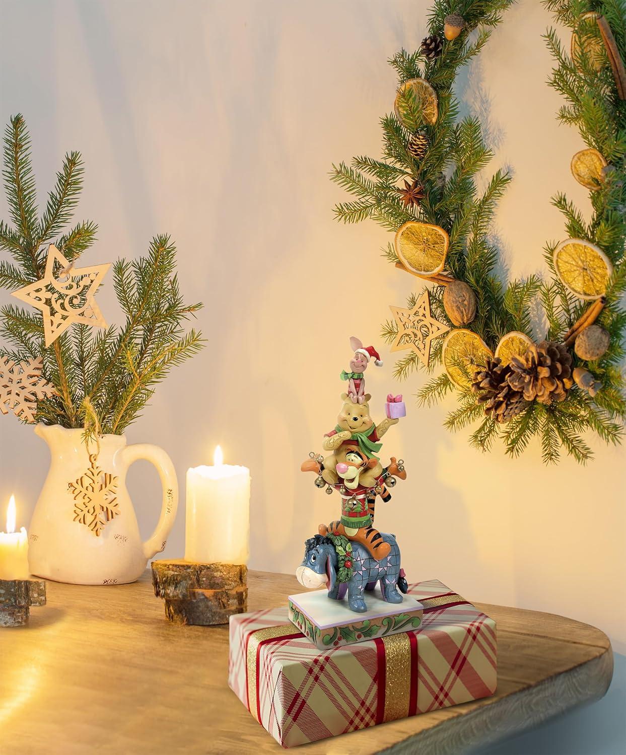 Jim Shore Jim Shore Disney Traditions Pooh & Friends Stacked Figurine 9.75in