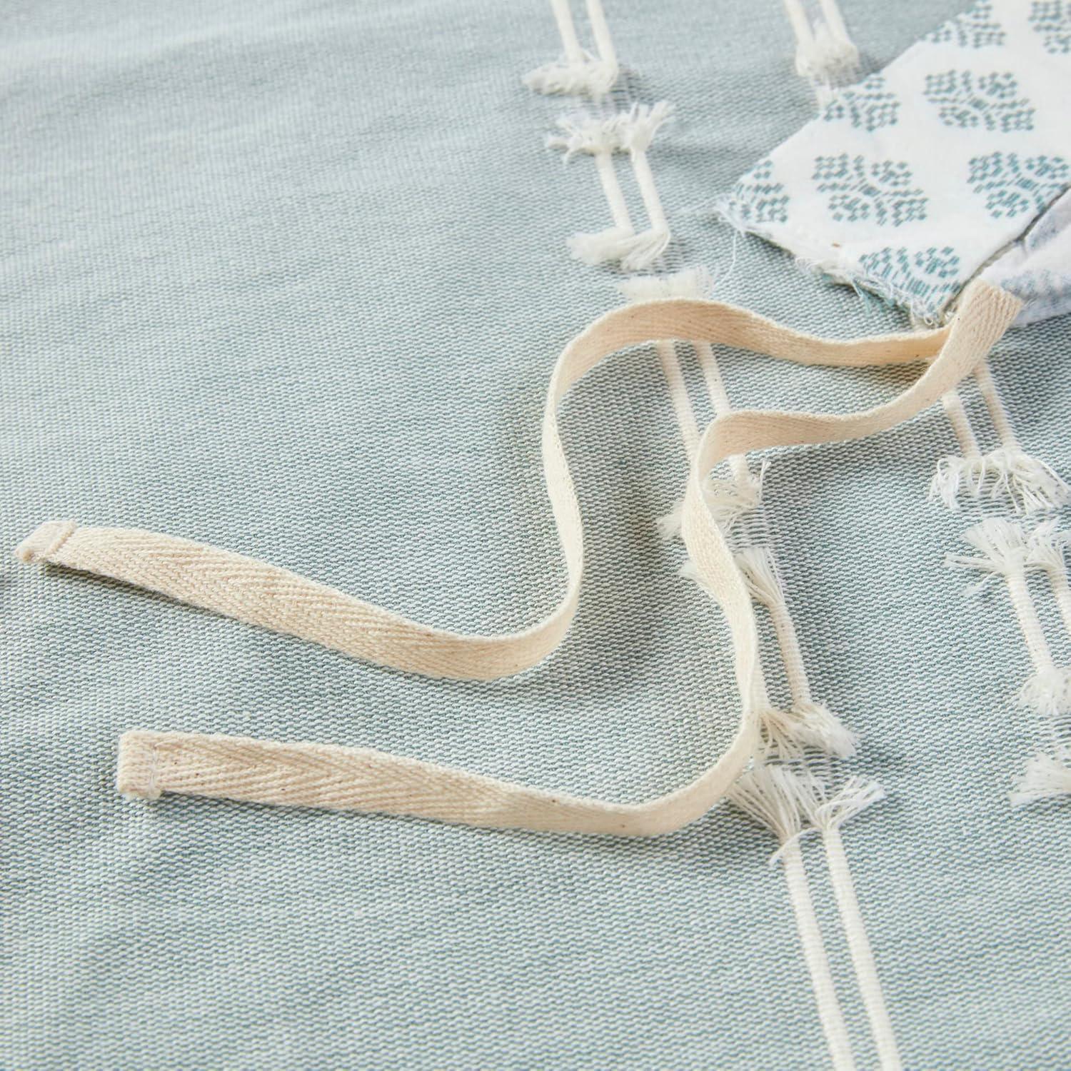 3 Piece Cotton Jacquard Bedding Set