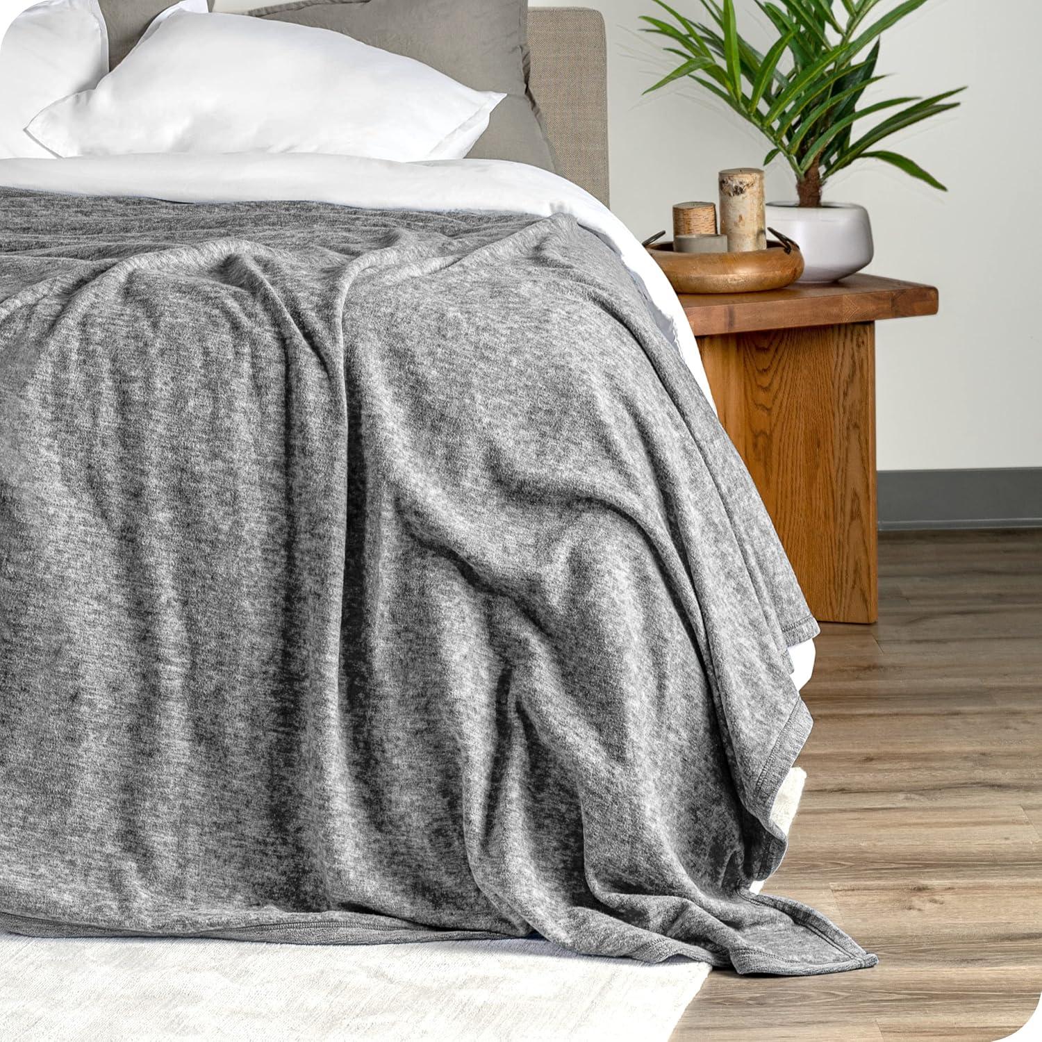 Bare Home Lightweight Polar Fleece Blanket