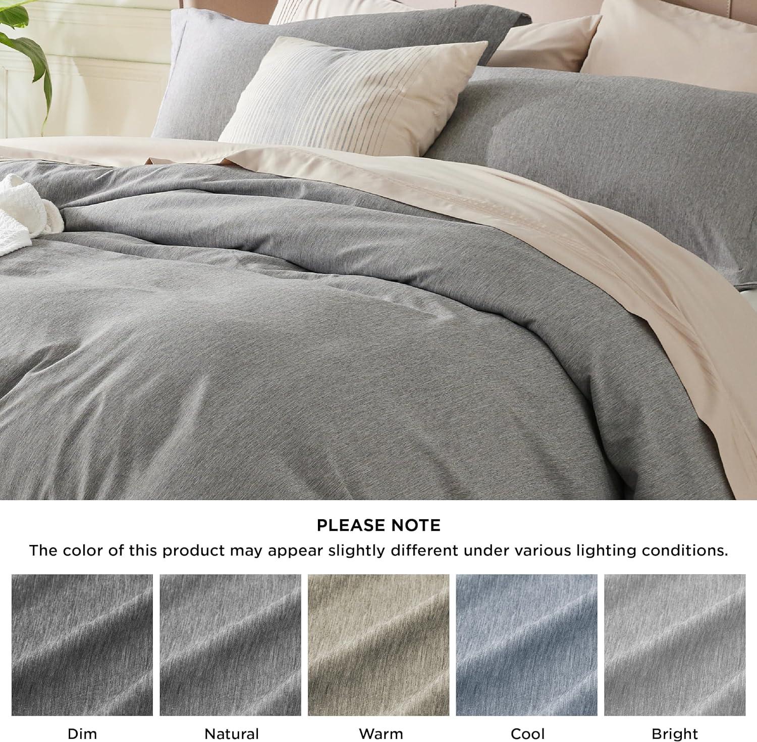 Bedsure Bedsure Cationic Dyed Comforter Set Dorm Bedding